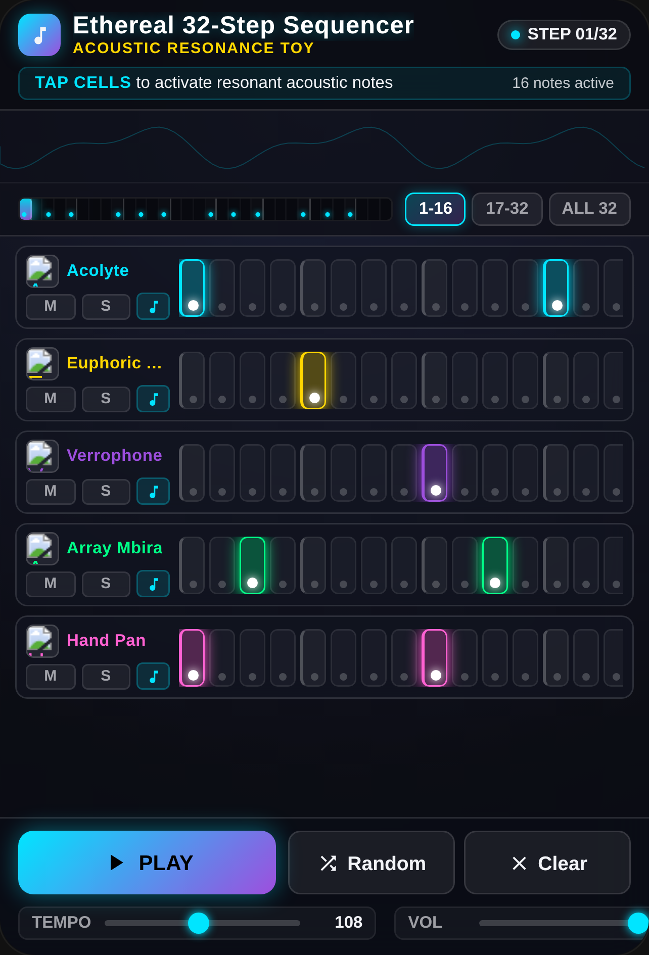 Ethereal 32-Step Sequencer cover