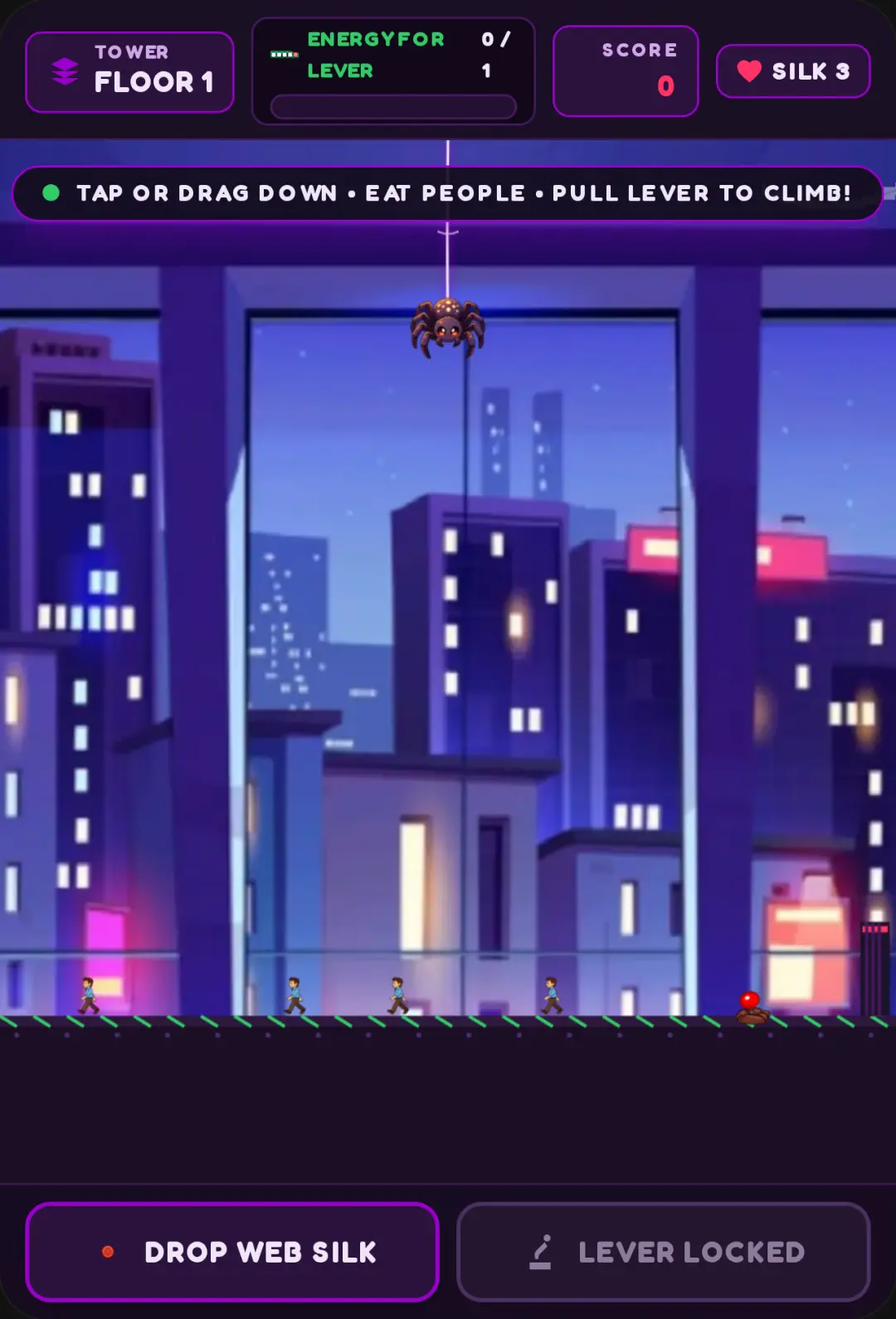 Spider Tower: Lever Up cover