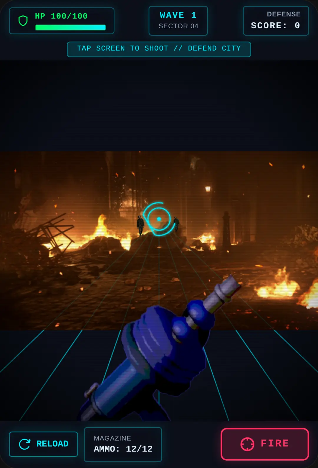 Earth Defense: Zombie Incursion 3D cover