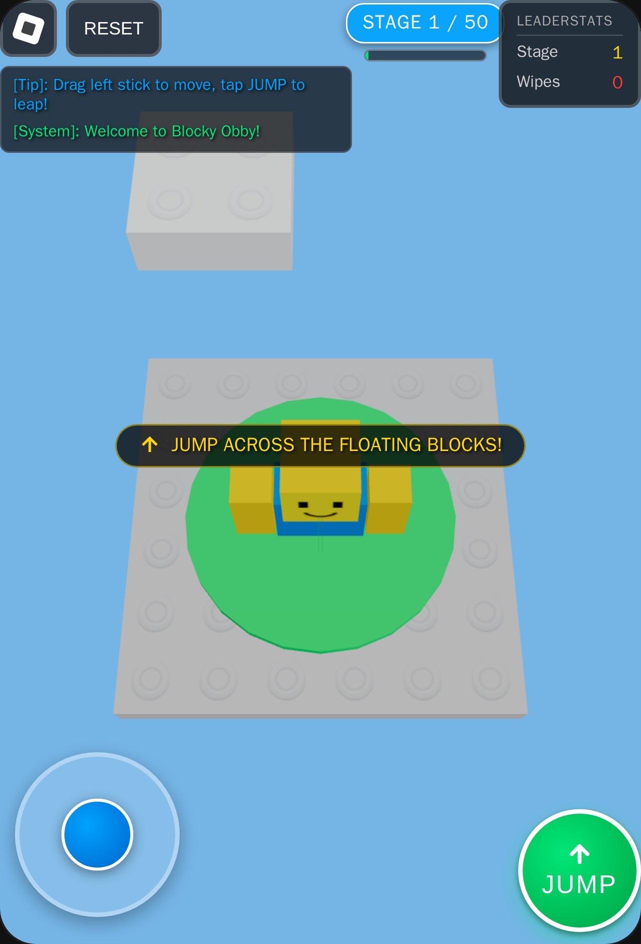 Blocky Obby Adventure cover