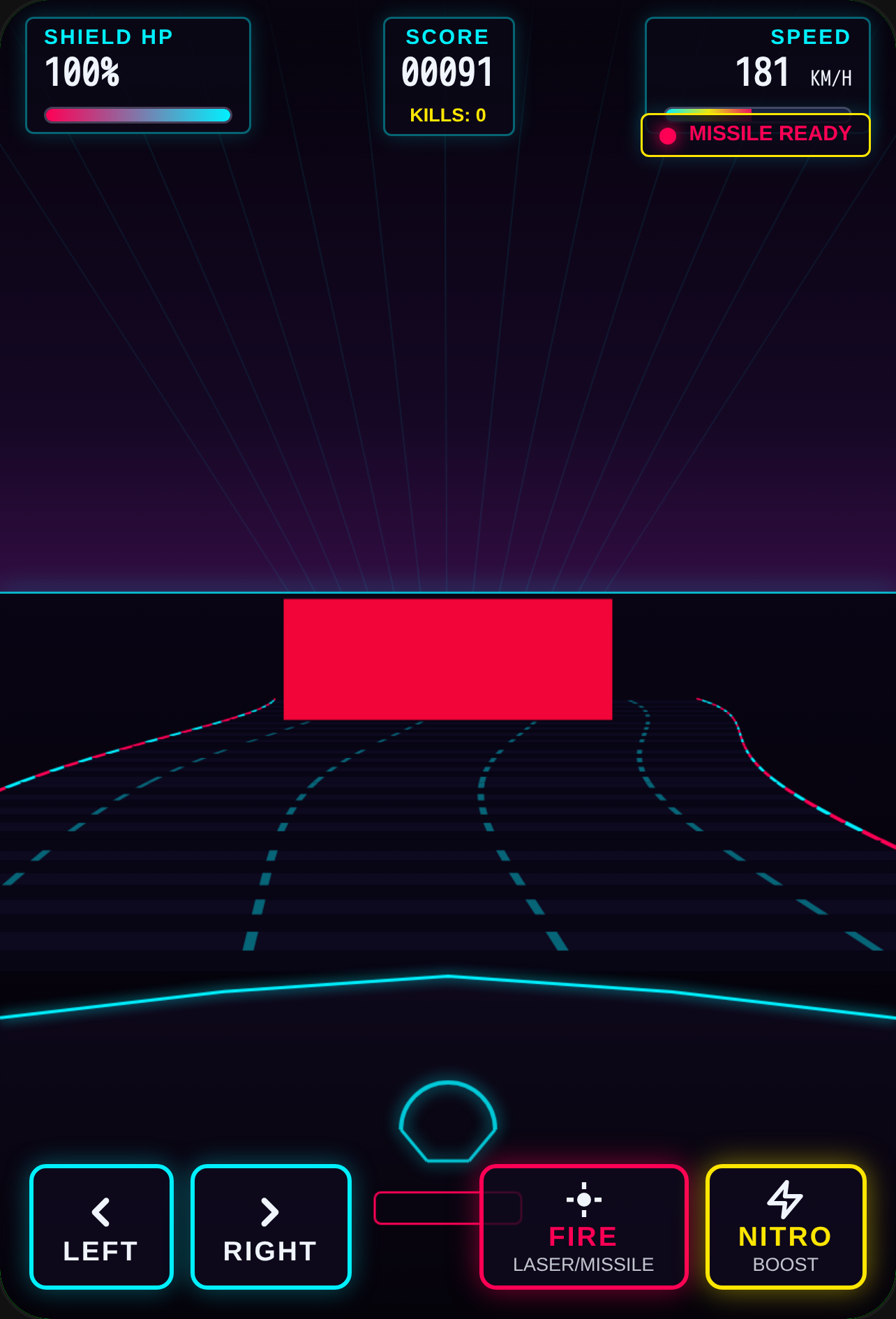CYBER STRIKE: NEON RIDER cover