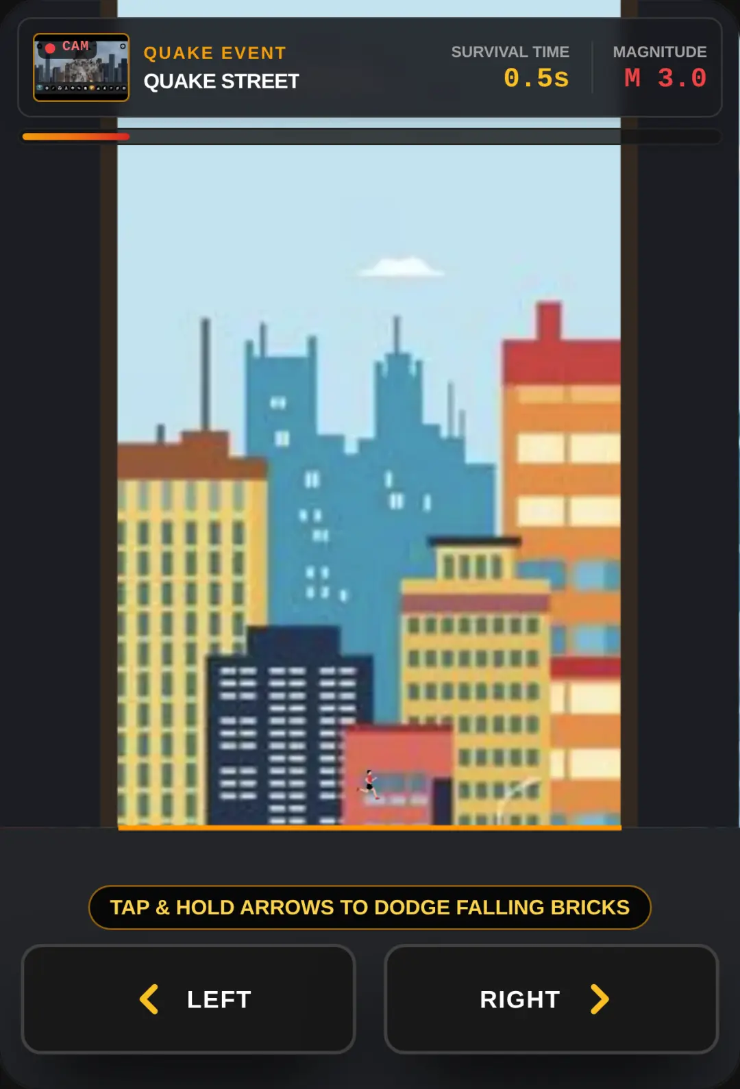 QUAKE STREET — Natural Disaster Survival cover