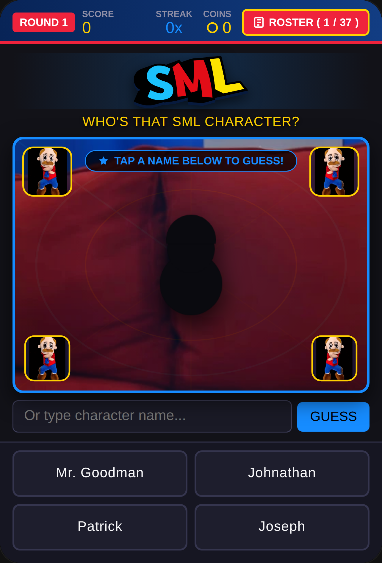 Who's That SML Character? cover