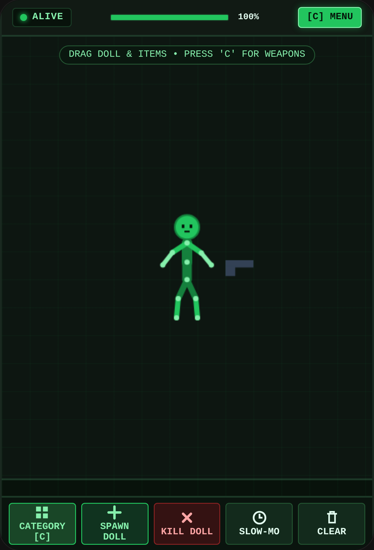 Green sandbox cover