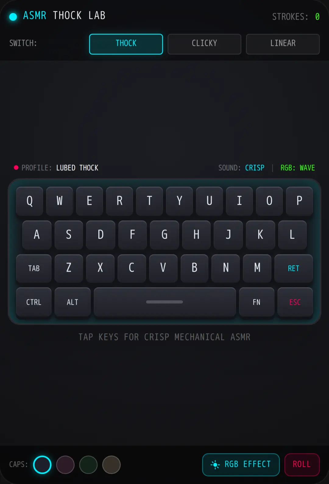 Mechanical Keyboard ASMR cover