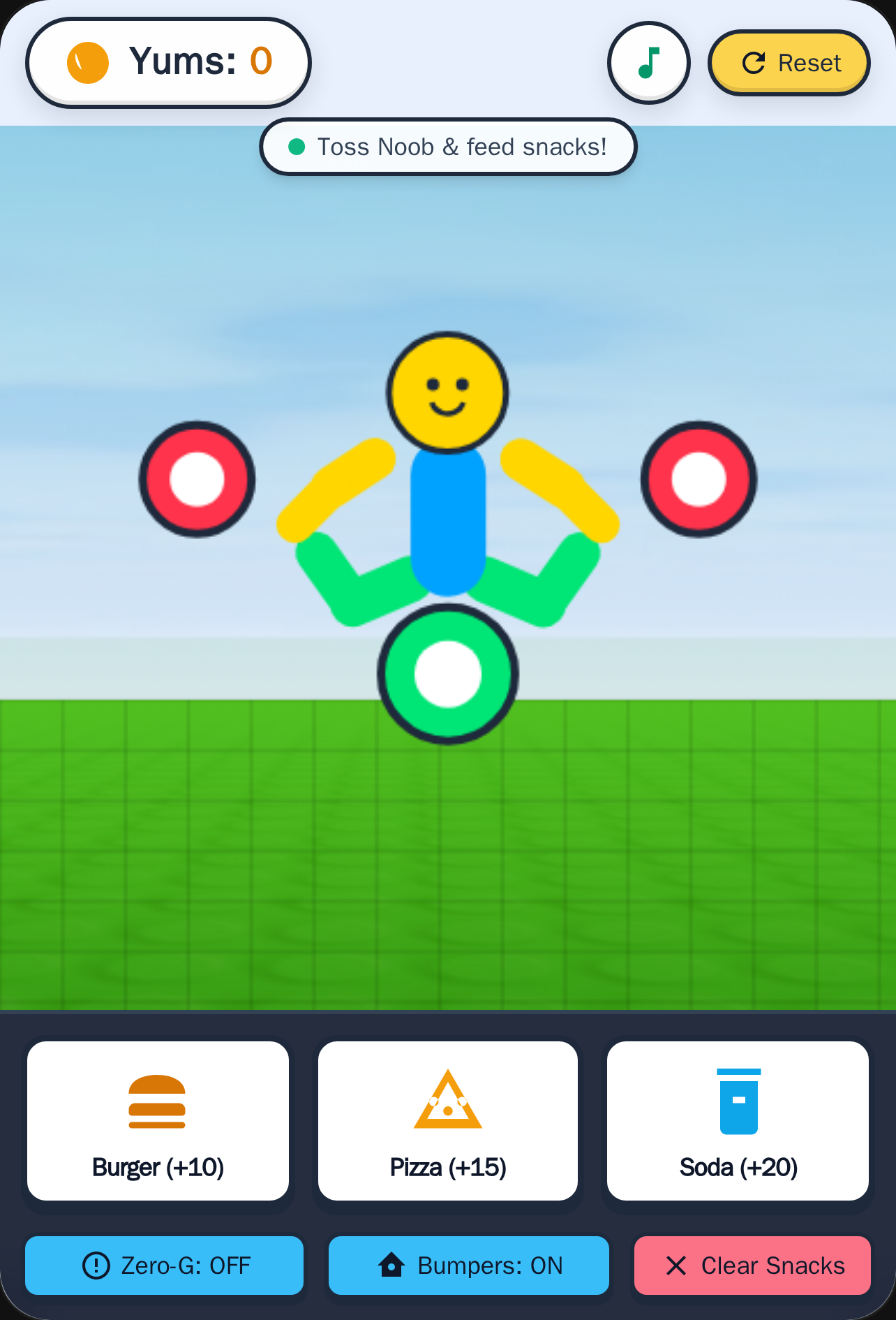 Roblox Noob Ragdoll Sandbox cover