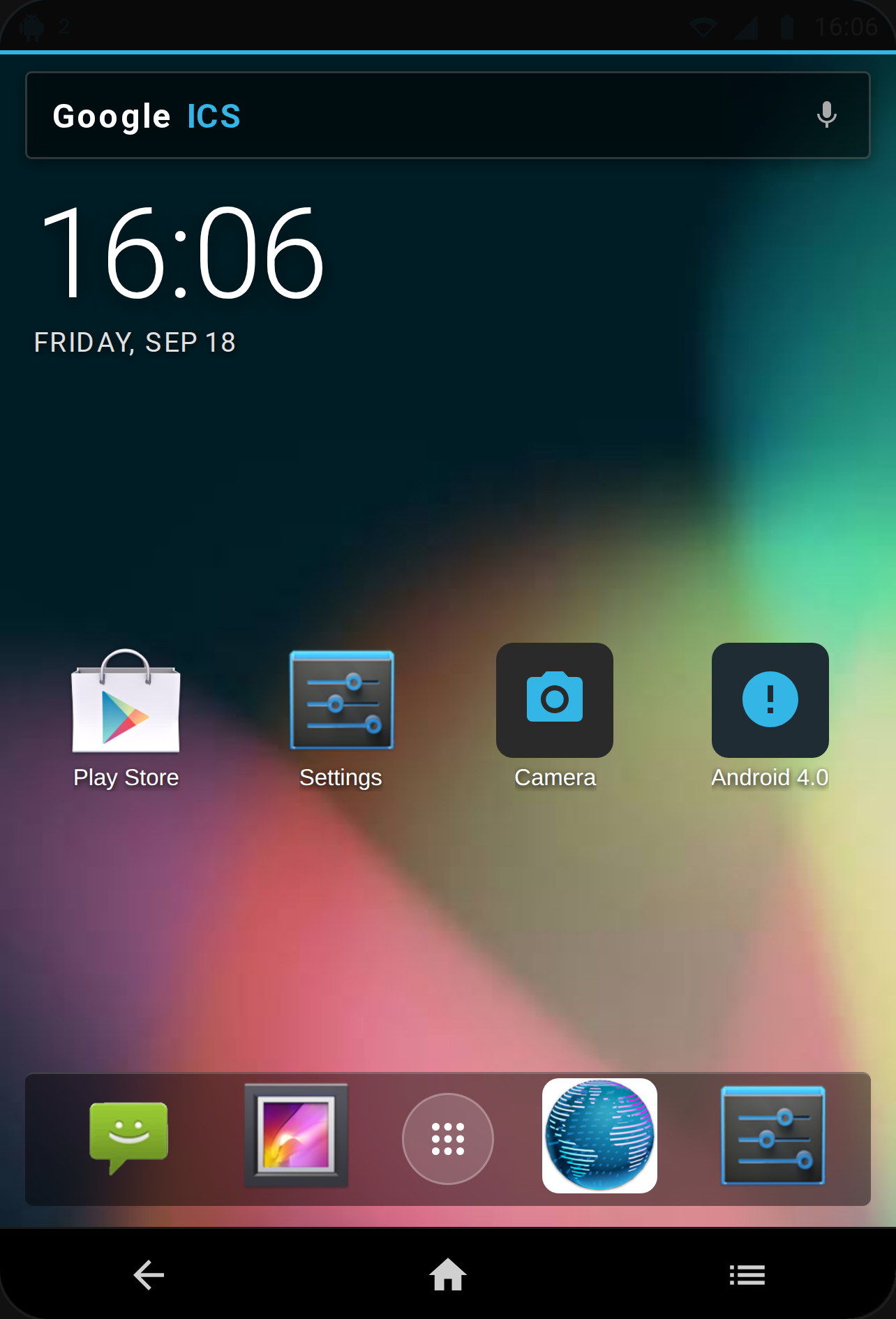Android 4.0 Ice Cream Sandwich Emulator cover