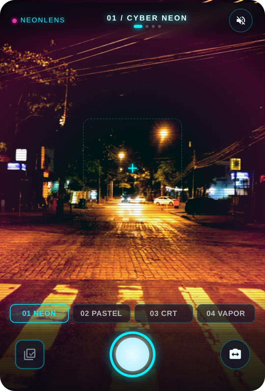 NeonLens — Cyberpunk Photo Filter cover