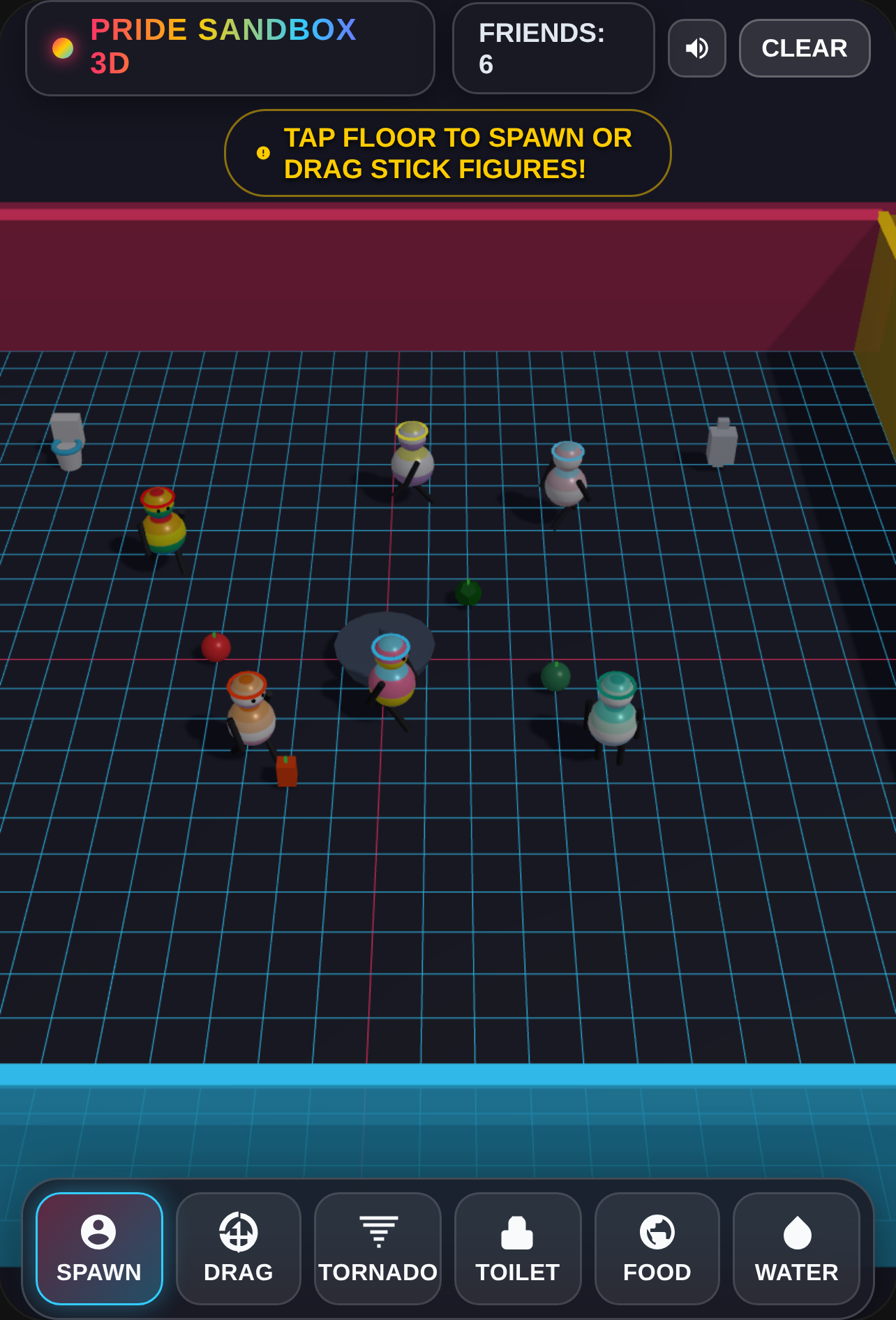 3D Pride Stick Sandbox cover