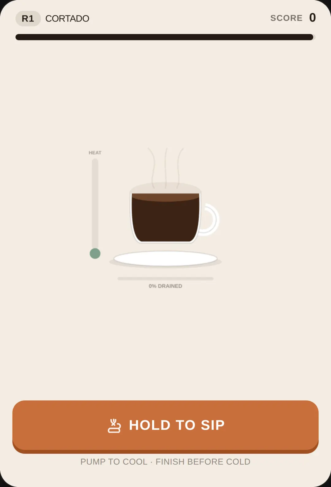 Coffee Cup Sipper cover