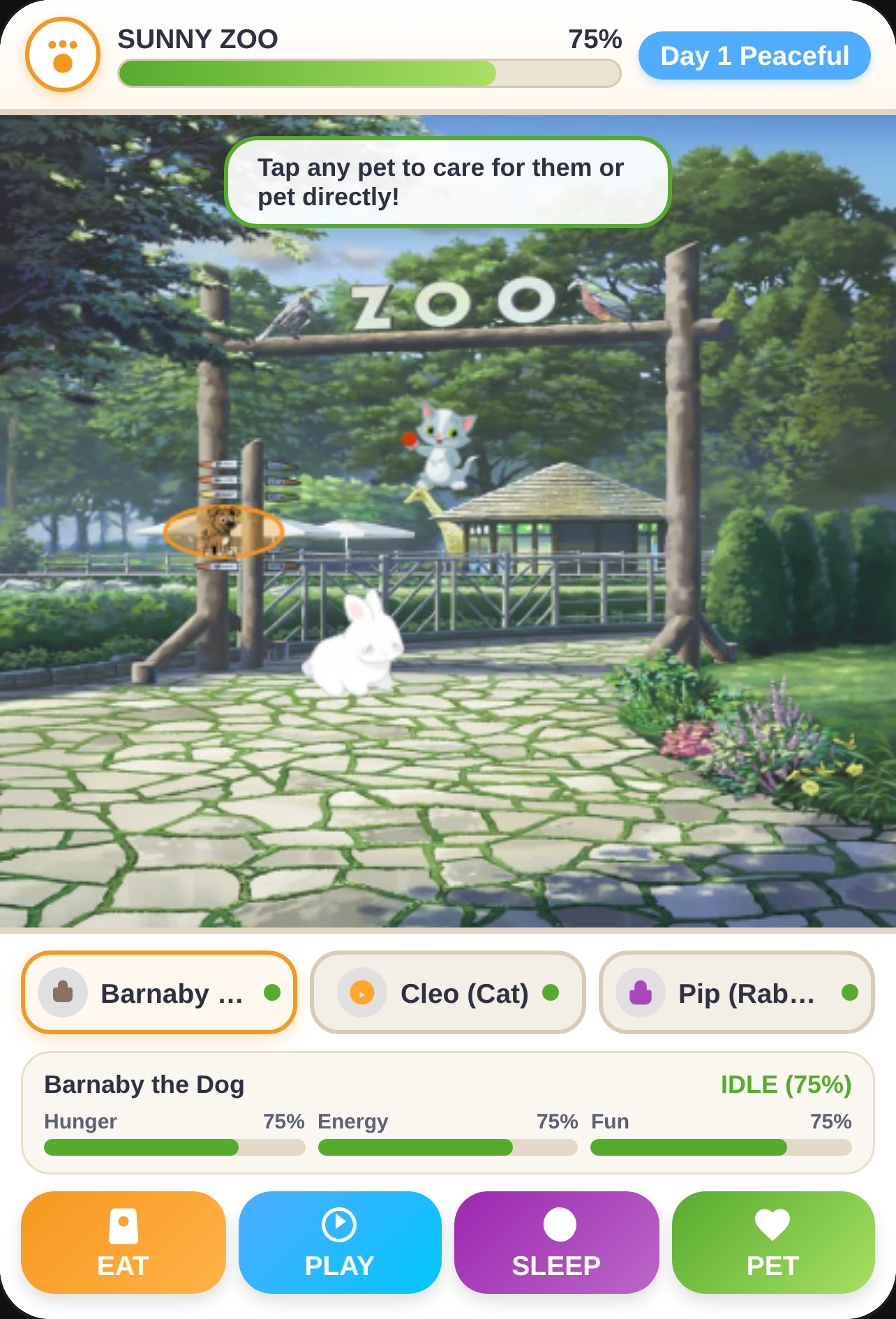 Sunny Zoo Pet Care cover