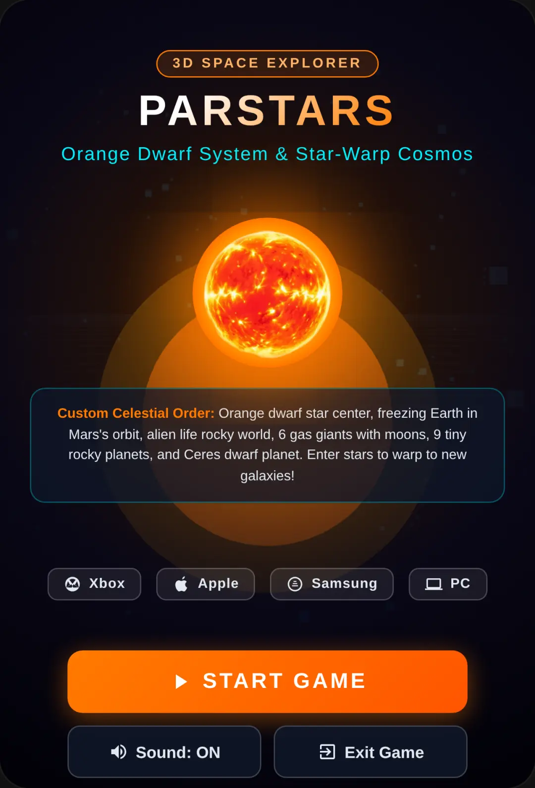 Parstars: Solar System & Galaxy Explorer cover