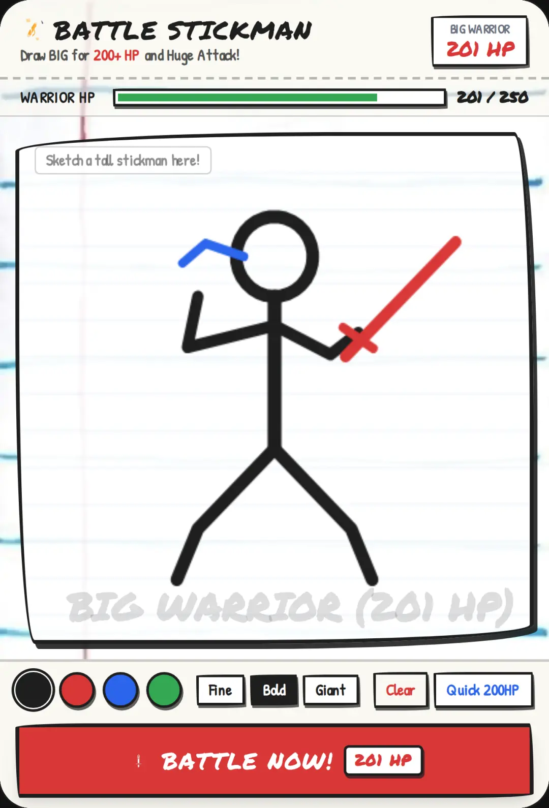 Doodle Battle Stickman cover