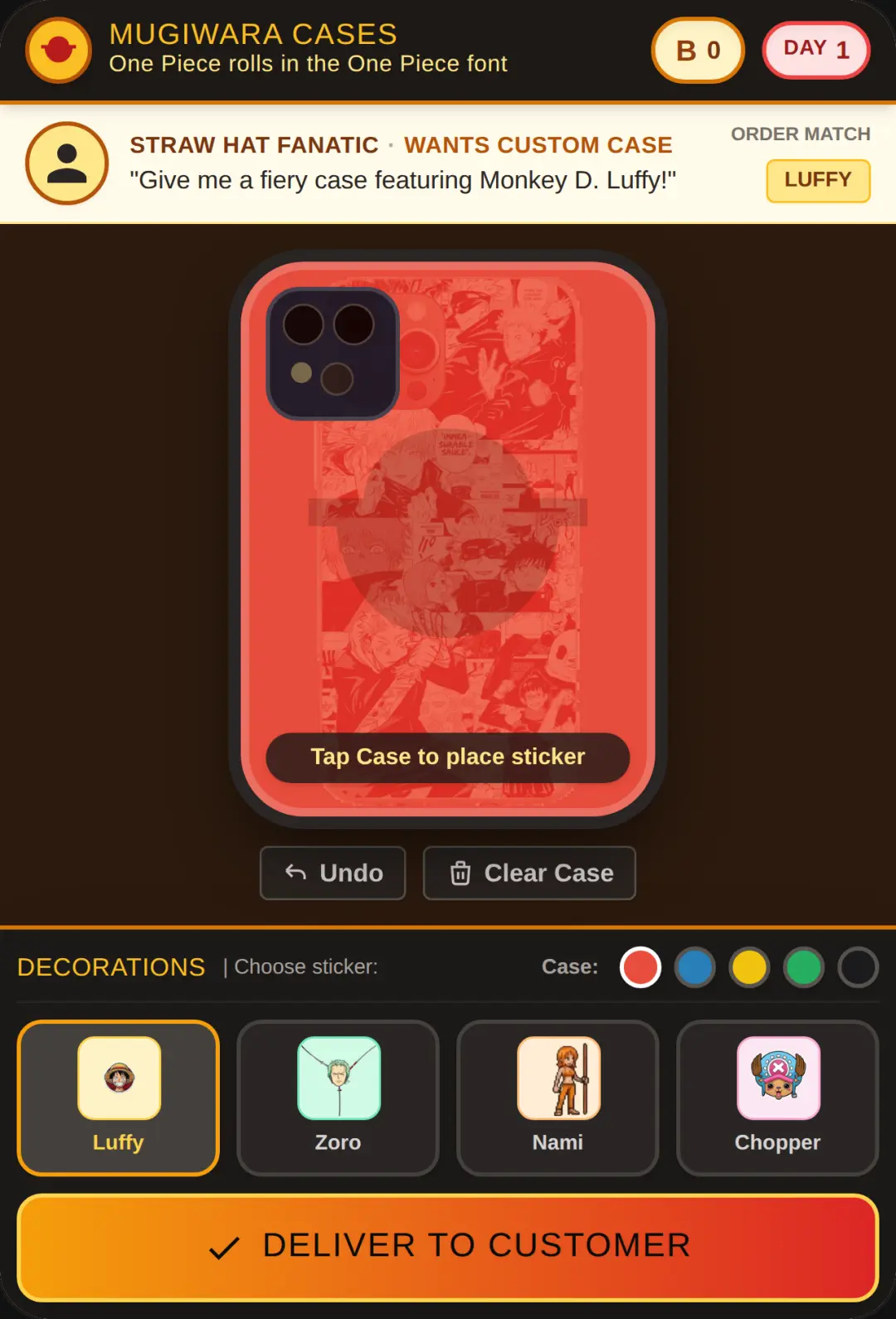 One Piece Phone Case Shop cover