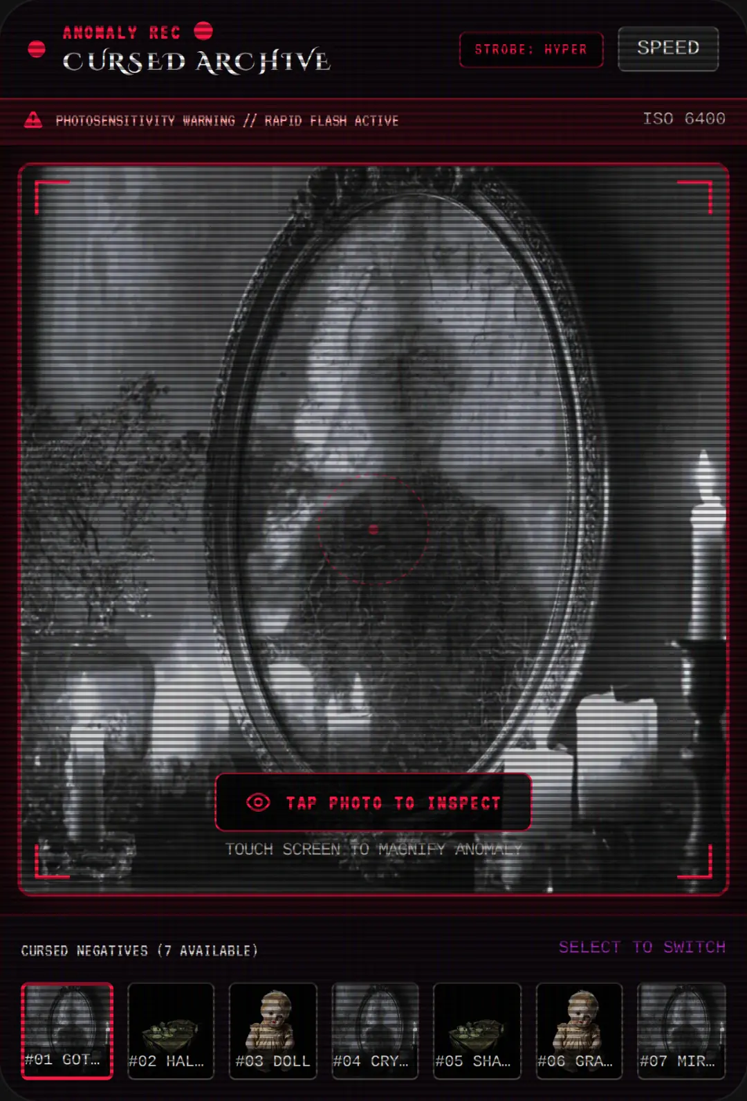 Cursed Archive - Flashing Photos cover