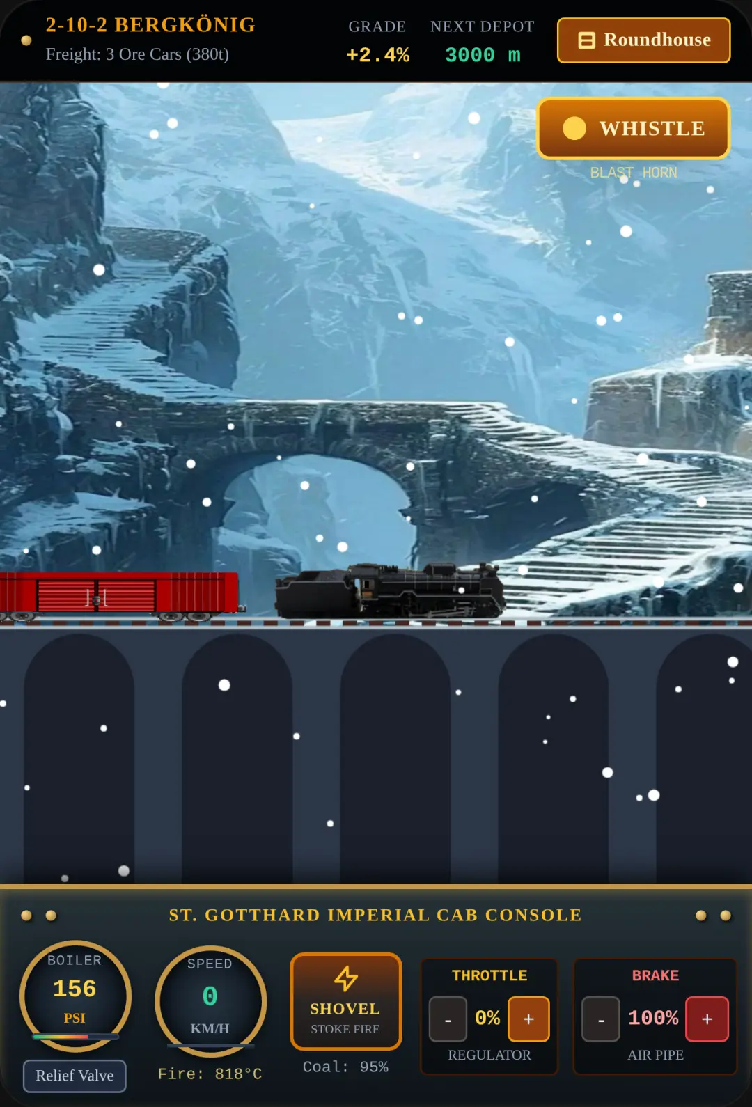 Iron & Frost: Alpine Steam Railcraft cover