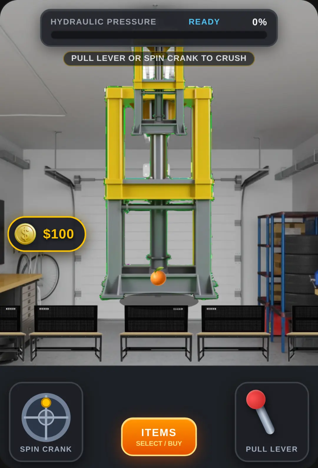 Hydraulic Press Crushing Simulator cover