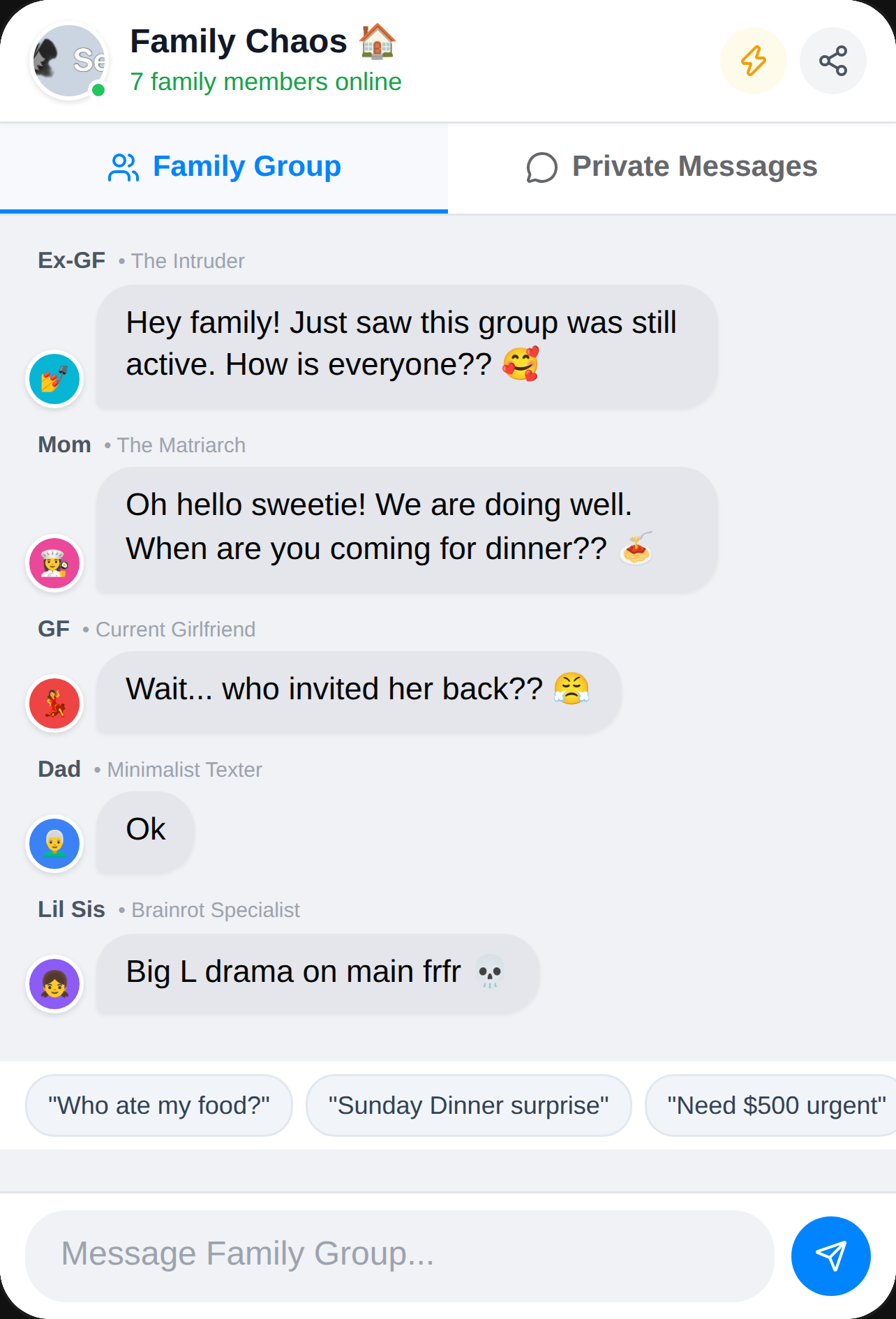 Family Chat cover