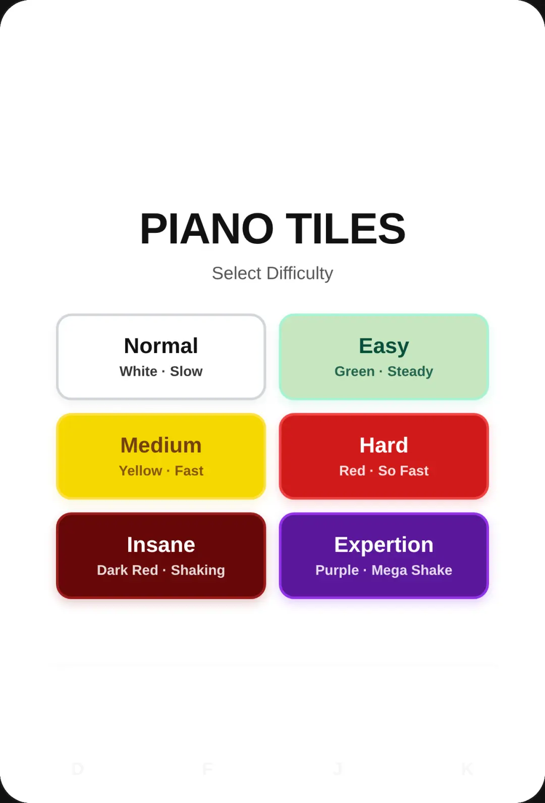Piano Tiles [I think expertion was too hard] cover