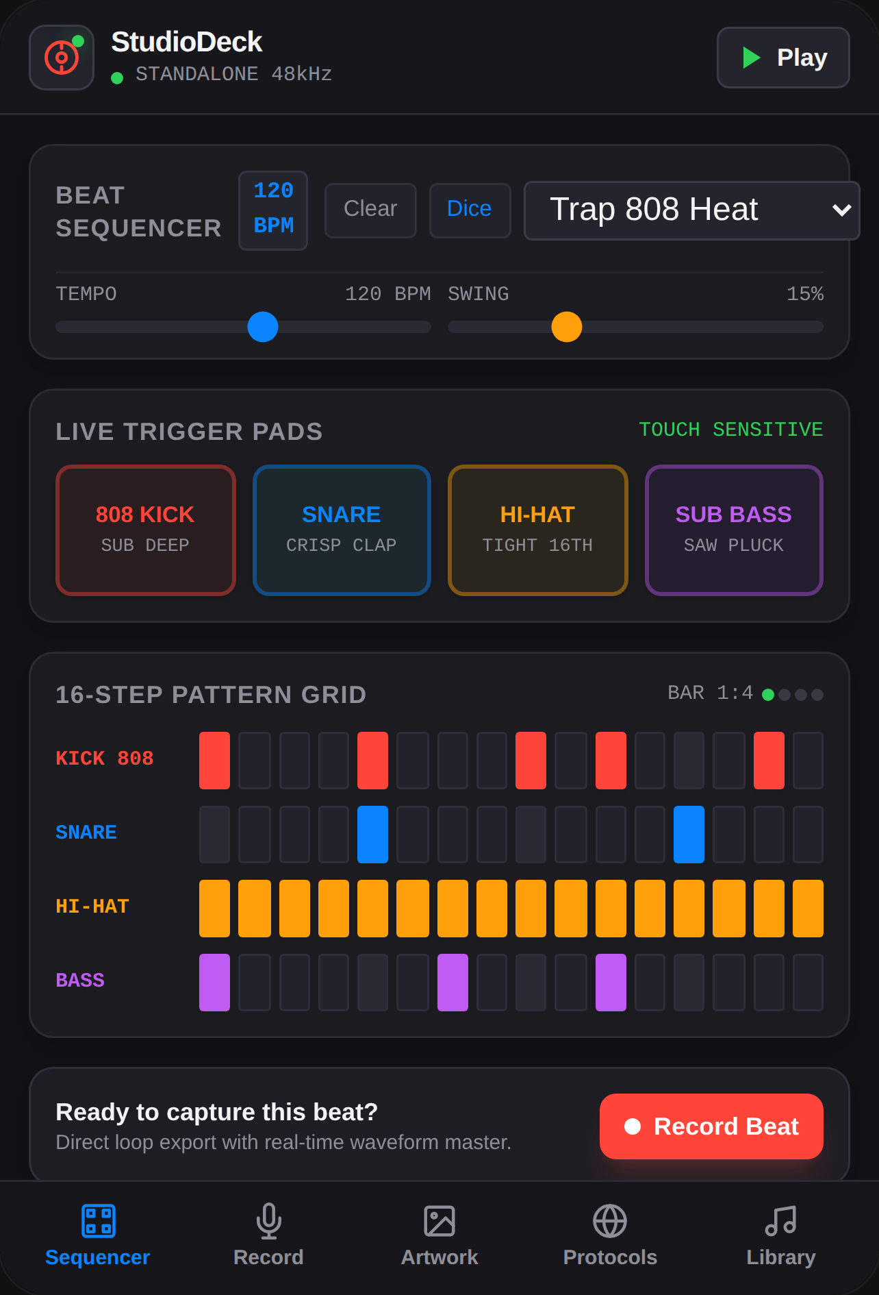 StudioDeck — Local Music Distribution Hub cover