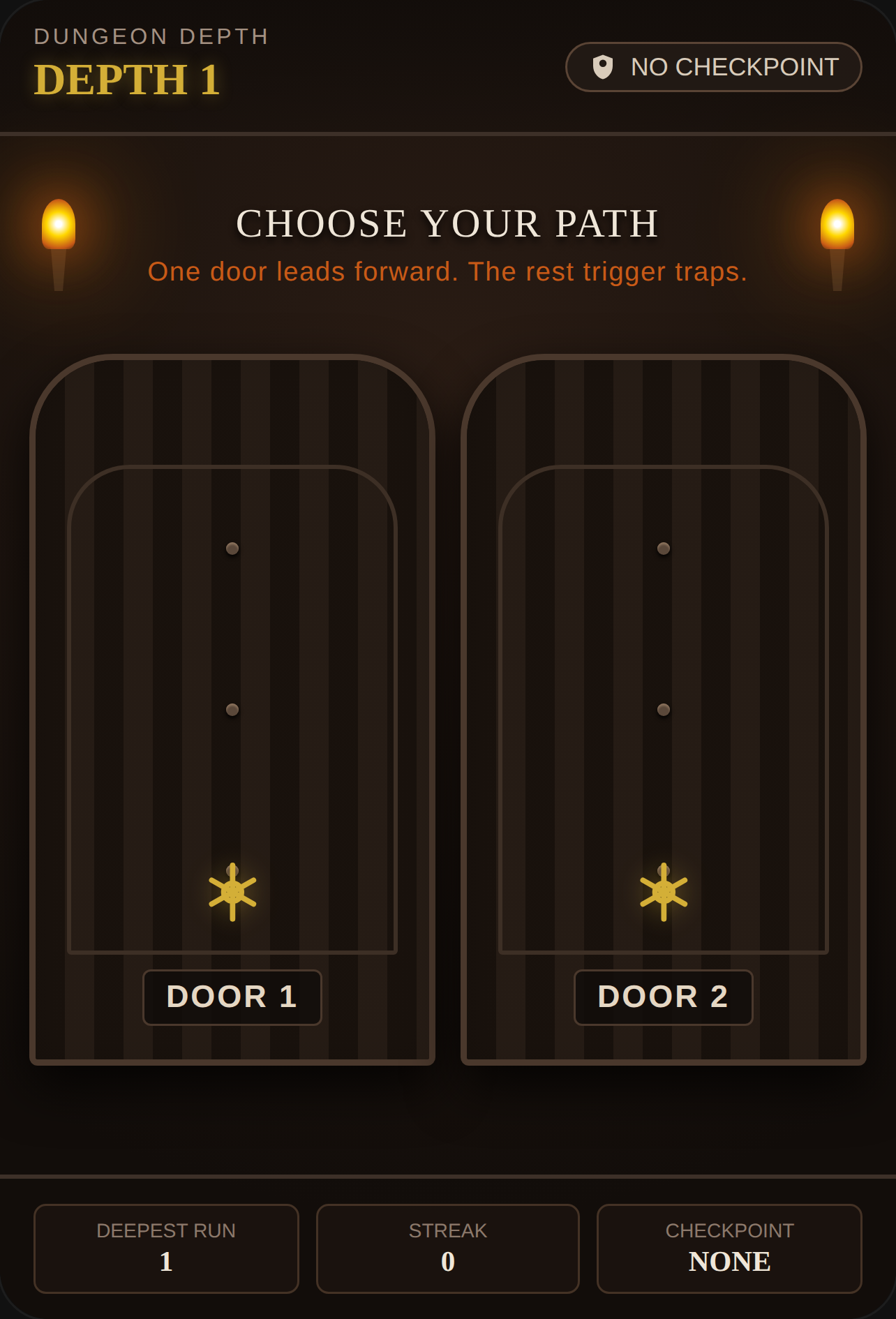 Dungeon of Doors- E×Treme Game! cover