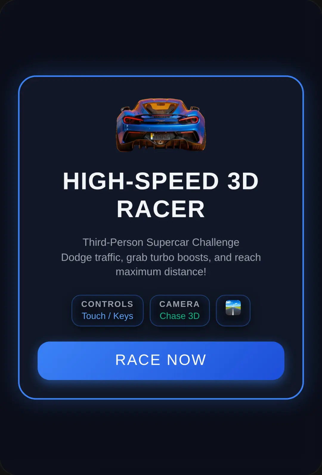 High-Speed 3D Racer cover