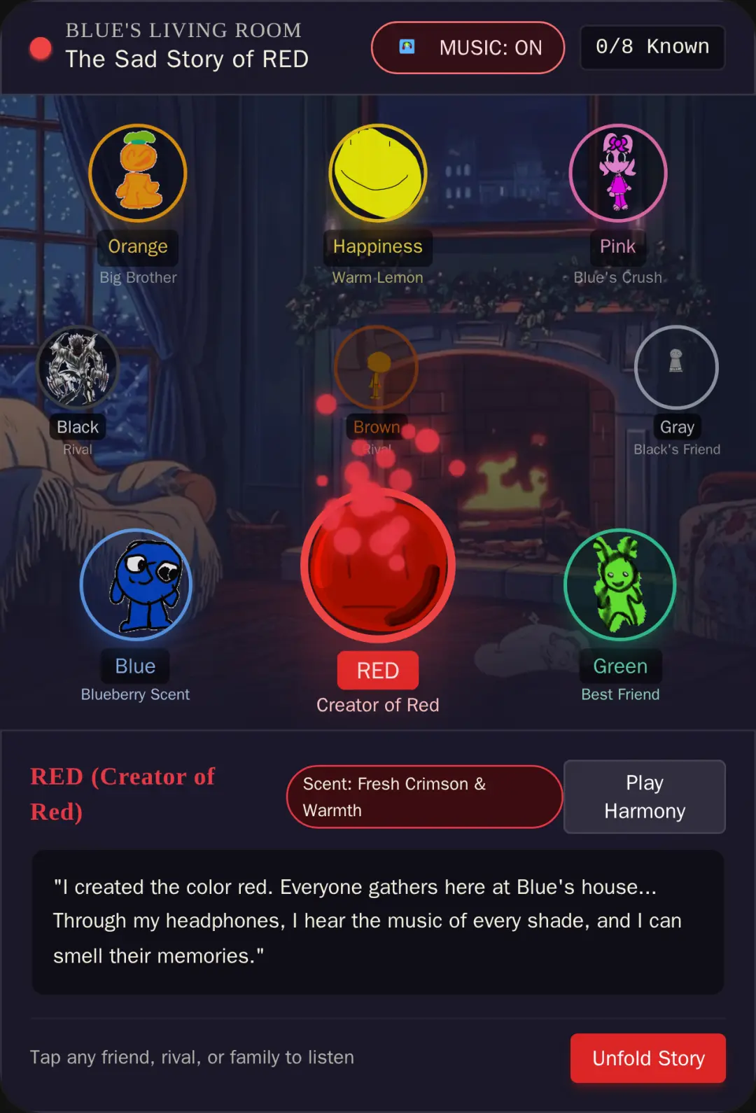 Sad Story of RED cover