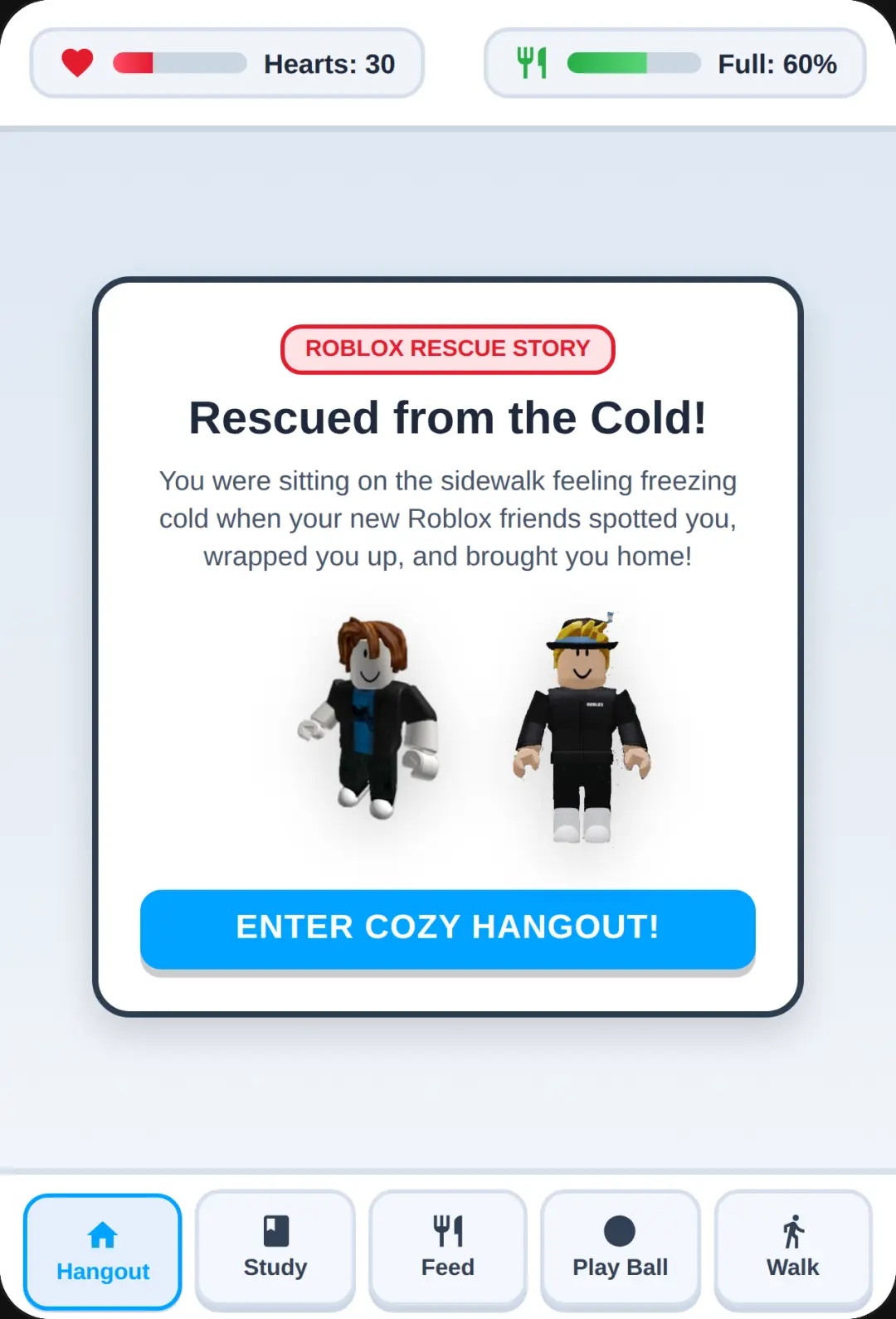 Roblox Friends & Bacon Hair cover