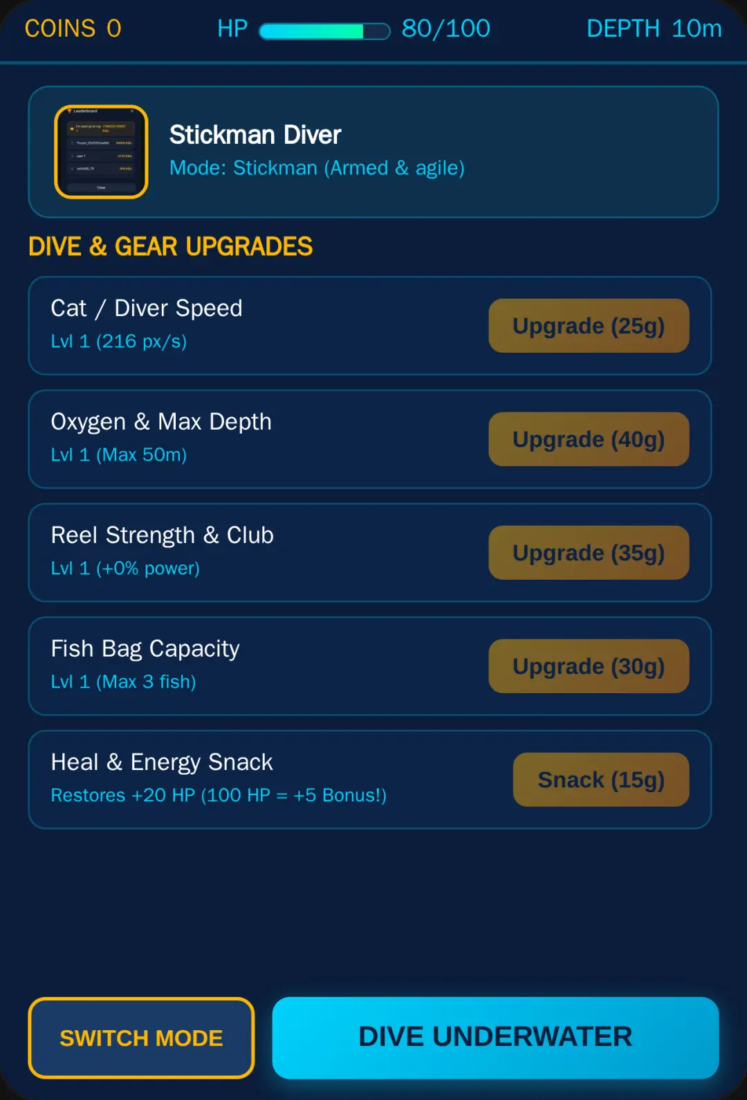 Fishing Cat: Ocean Deep Diver cover