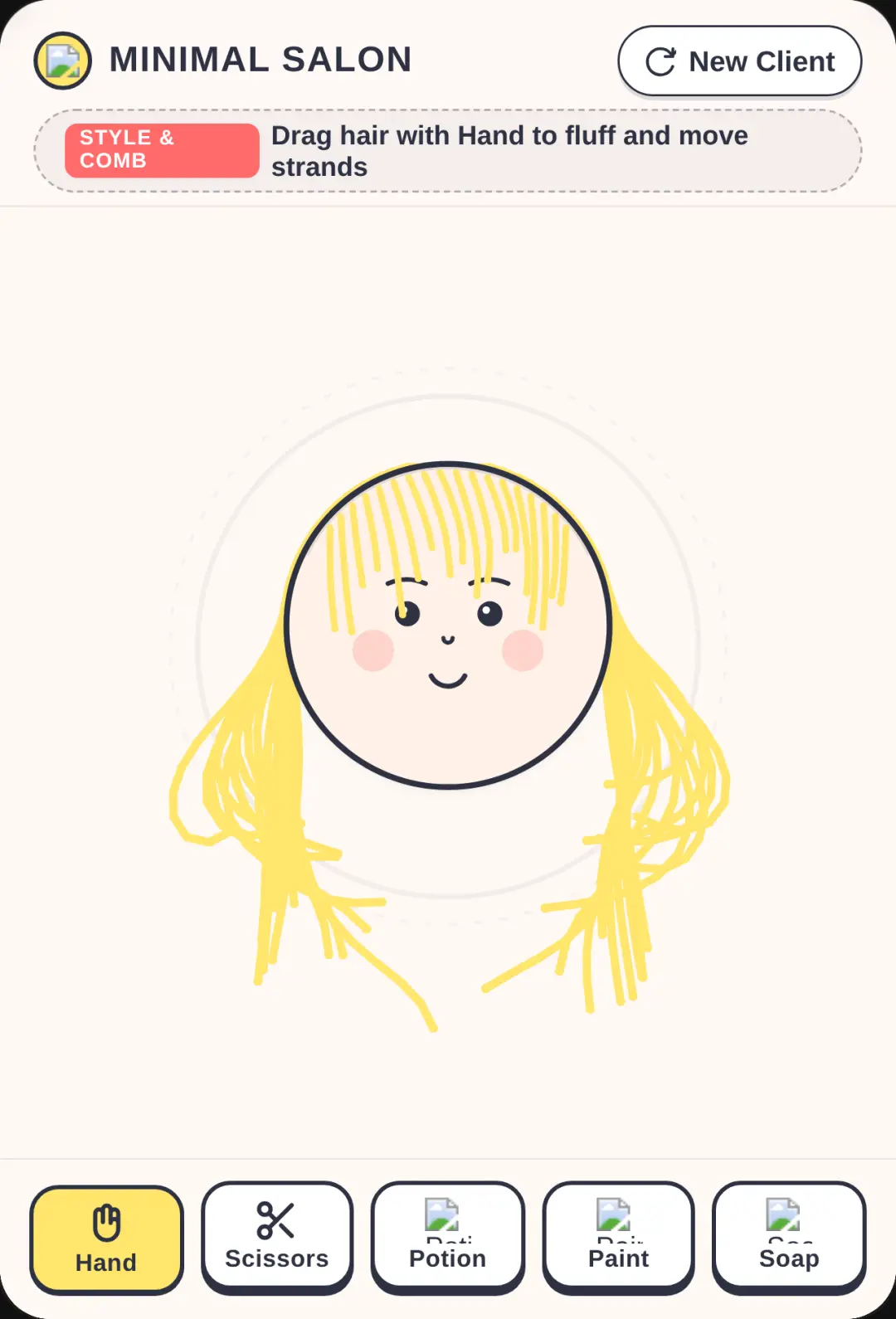 Minimal Hair Salon cover