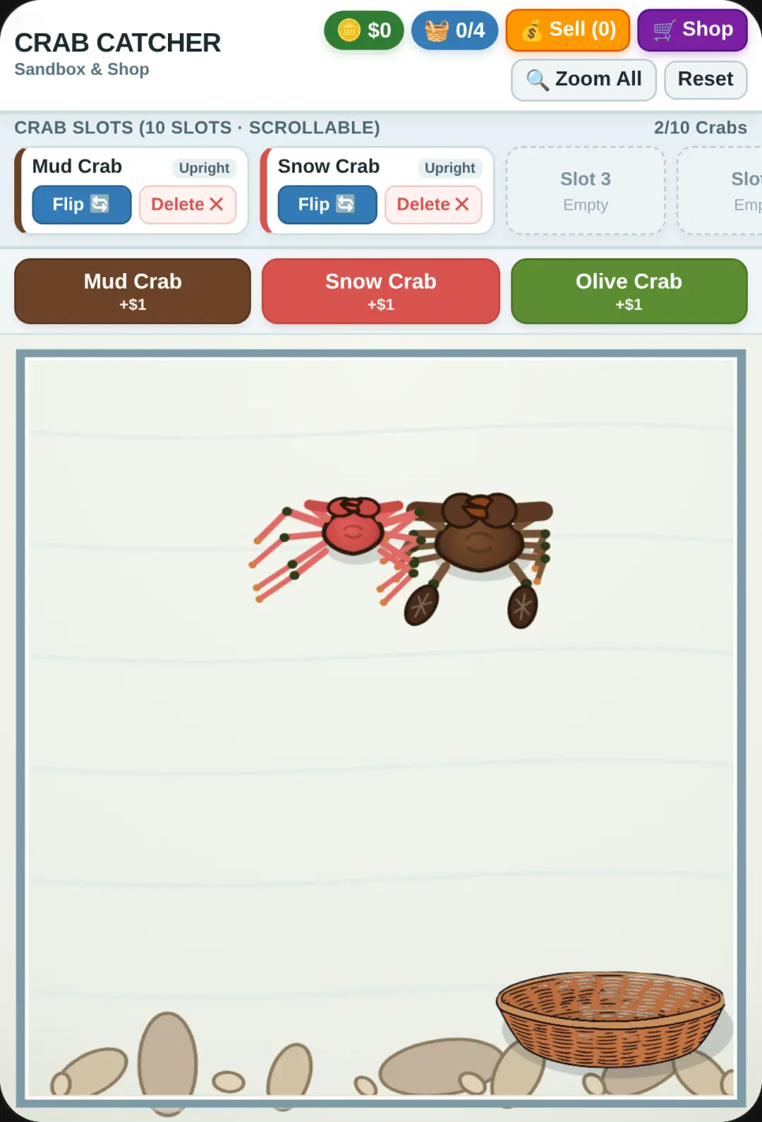 Ragdoll Crab Catching Sandbox cover