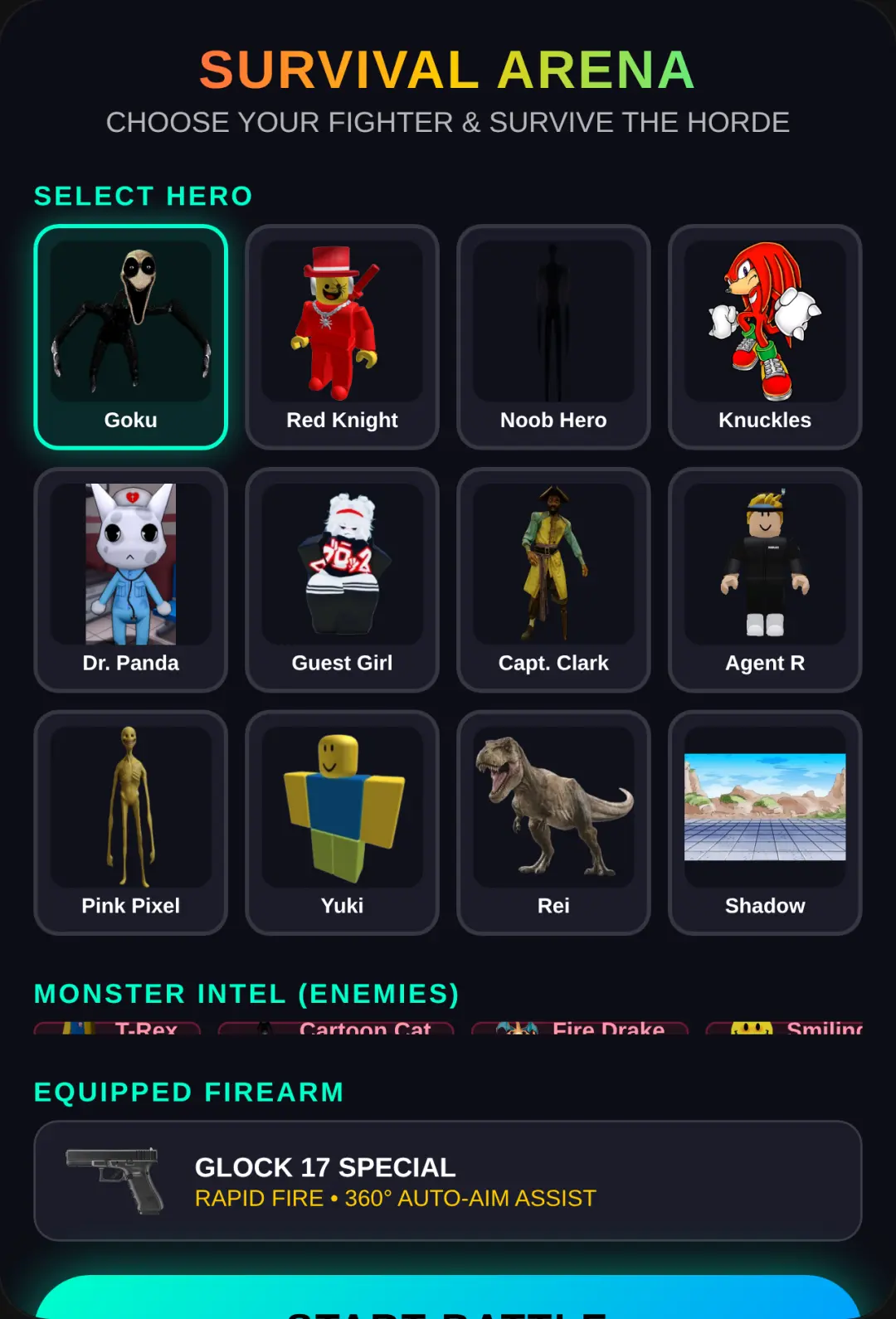 Survival Arena: Monster Clash cover