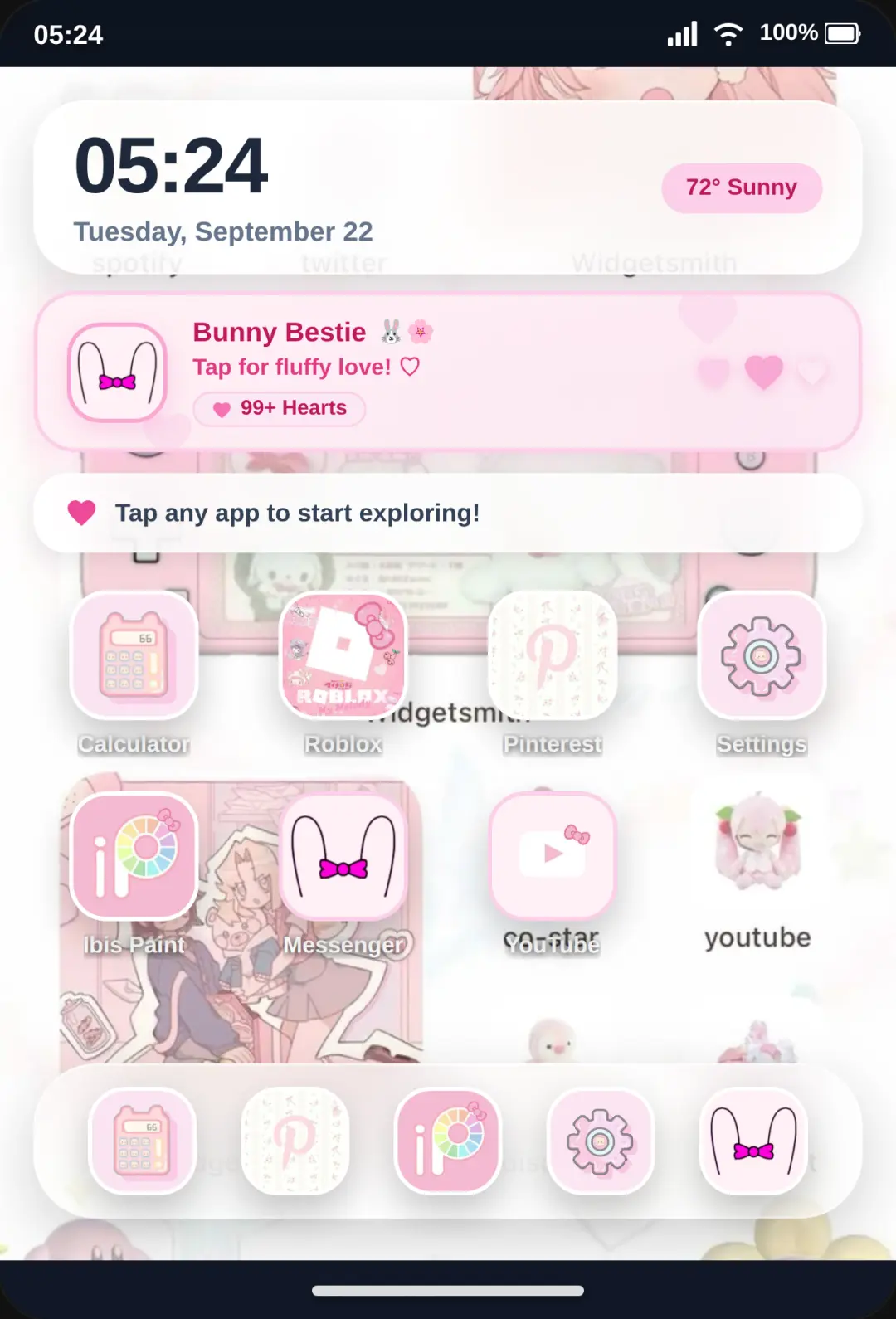 Kawaii Phone OS cover