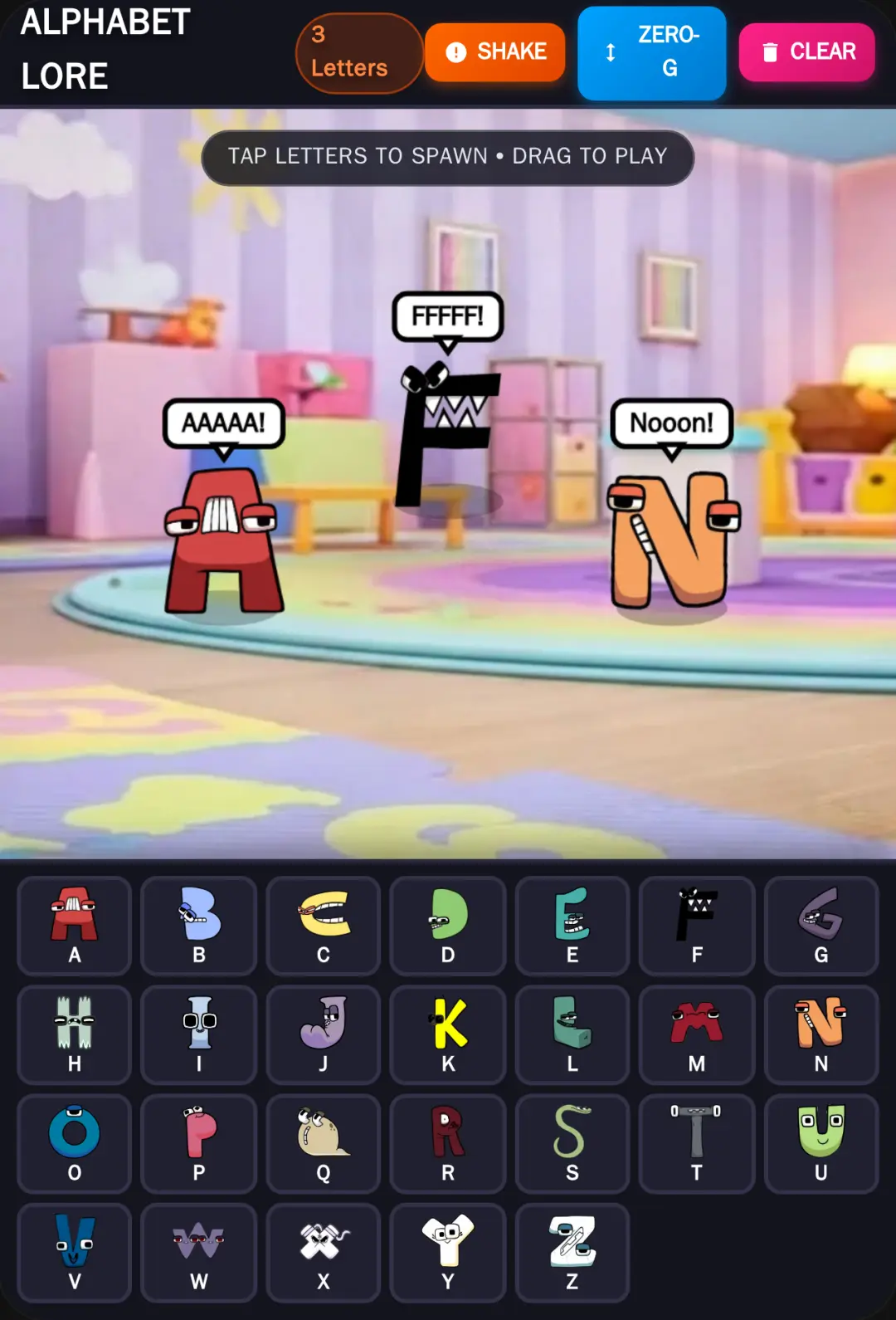 Alphabet Lore Sandbox cover