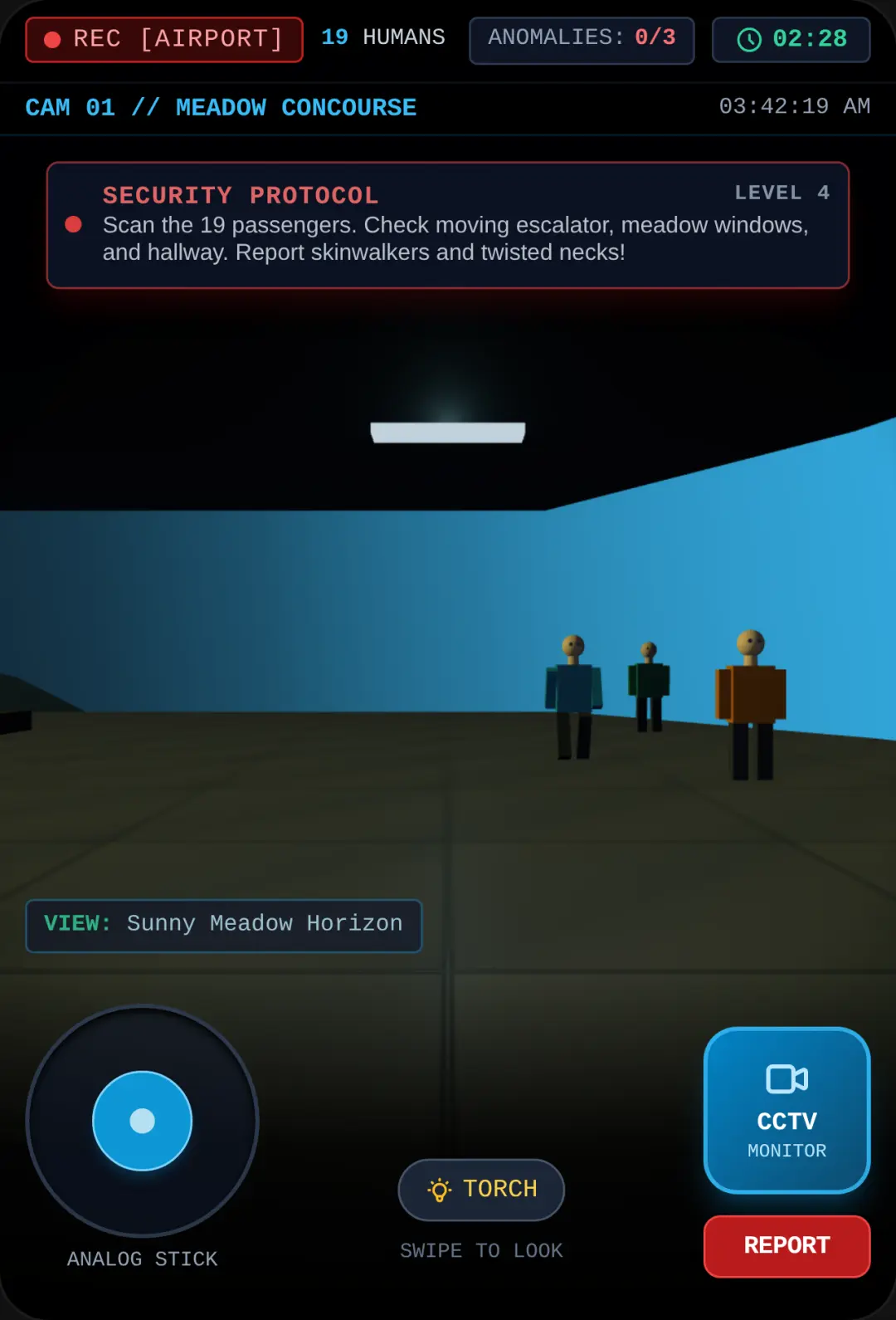 Airport Terminal 3D - Surveillance Shift cover