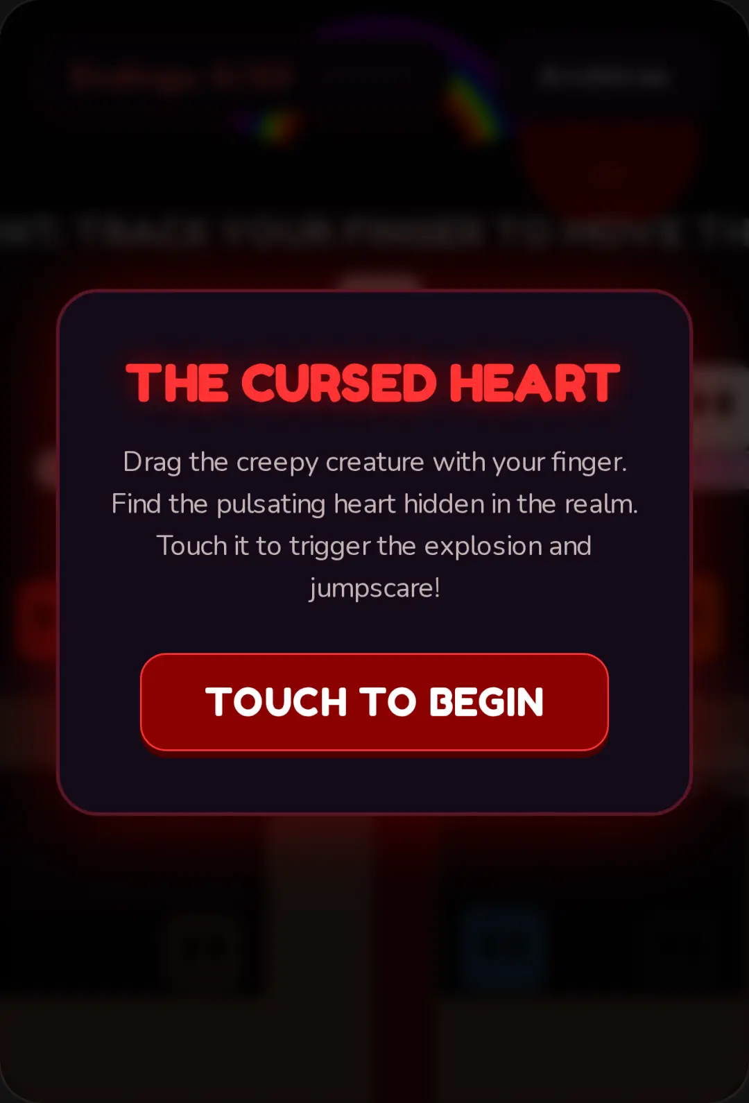 The Cursed Heart 20 endings cover
