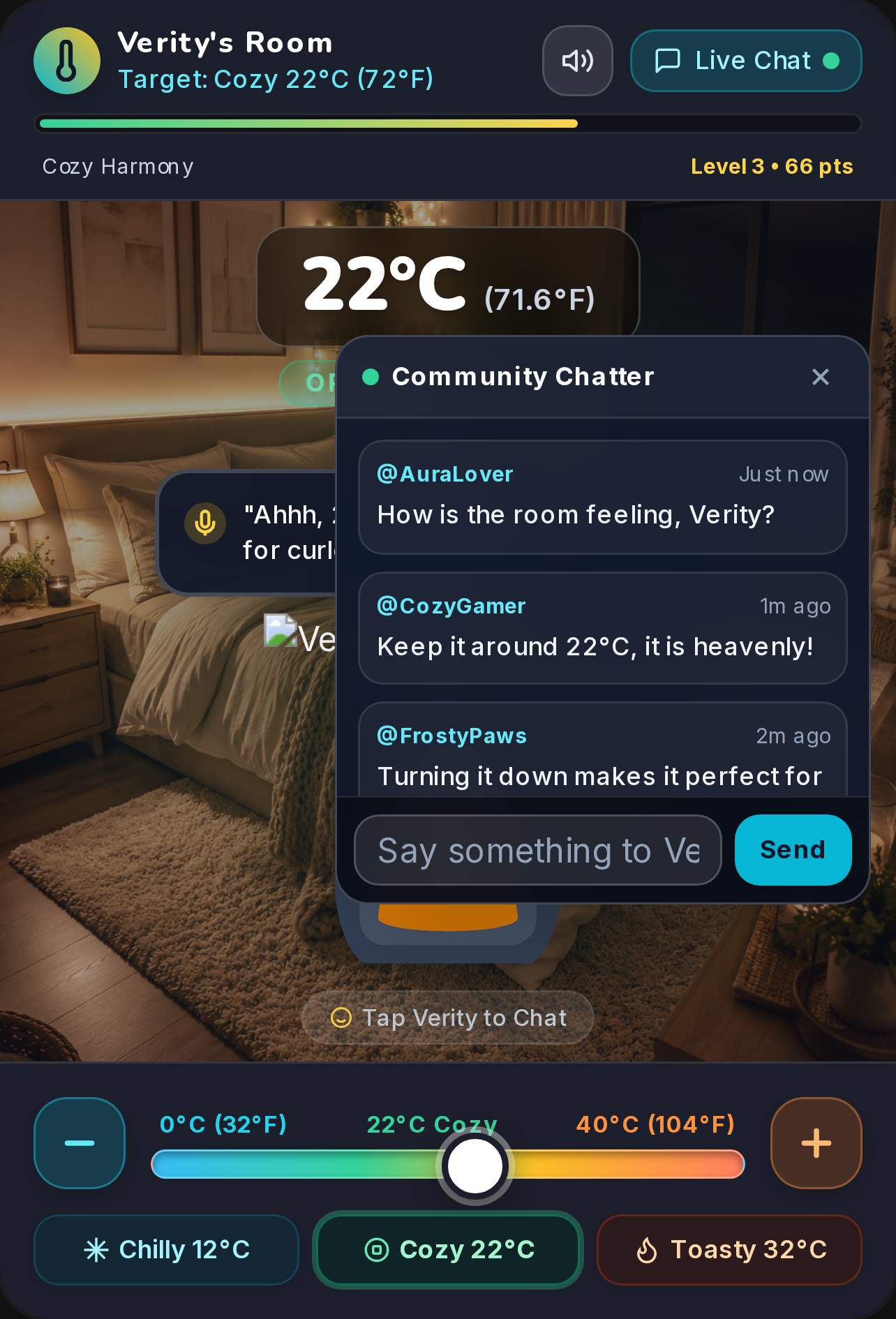Verity's Cozy Thermostat cover