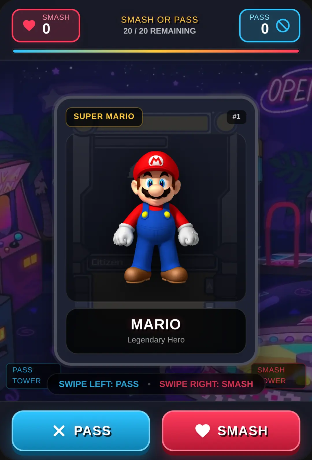 Smash or Pass: Video Game Icons cover