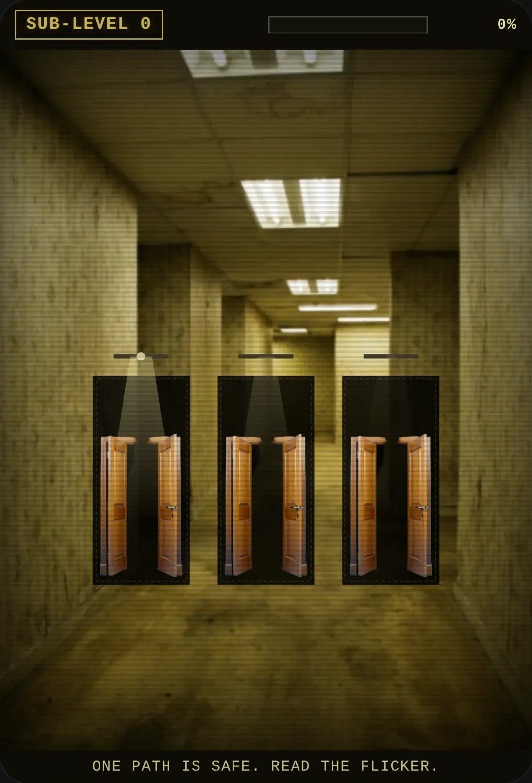 Wrong Door - Backrooms cover