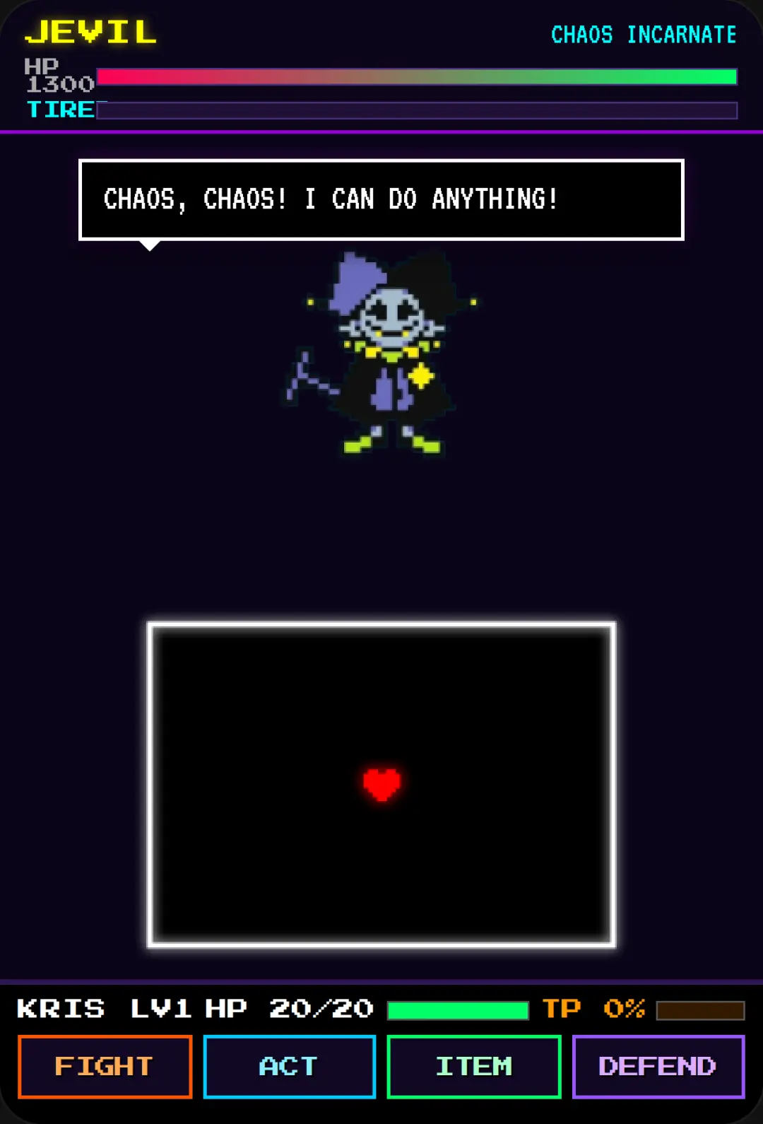 Jevil Boss Fight - Deltarune cover