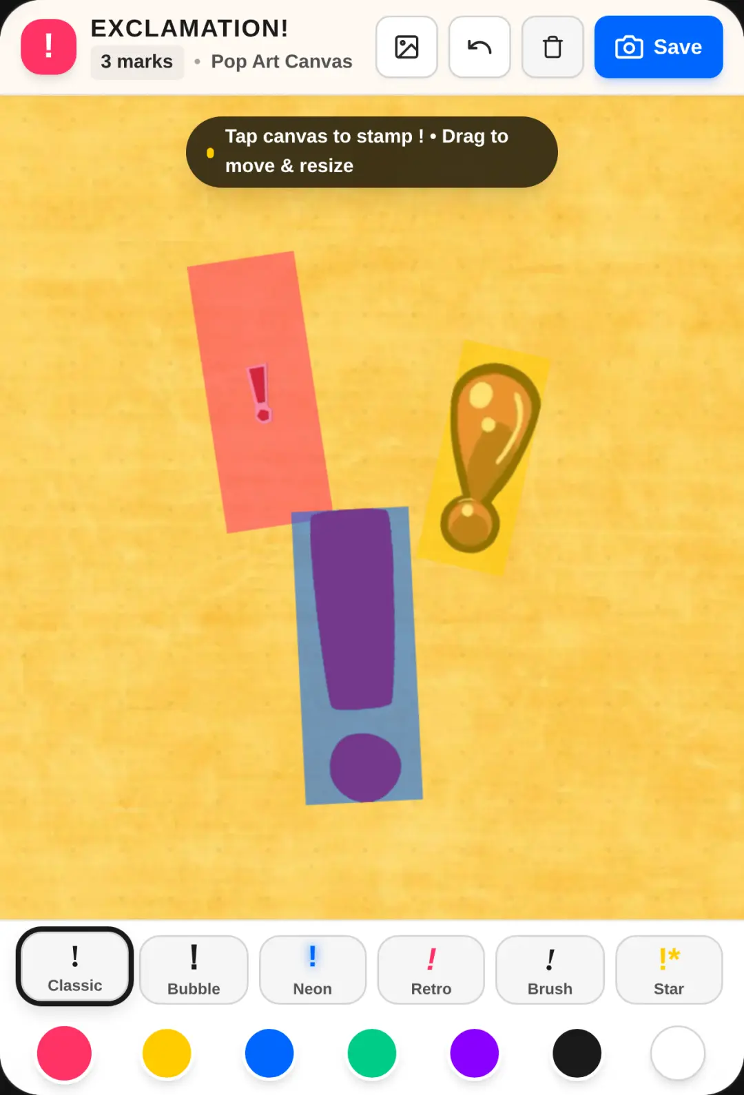 Exclamation Art Toy cover