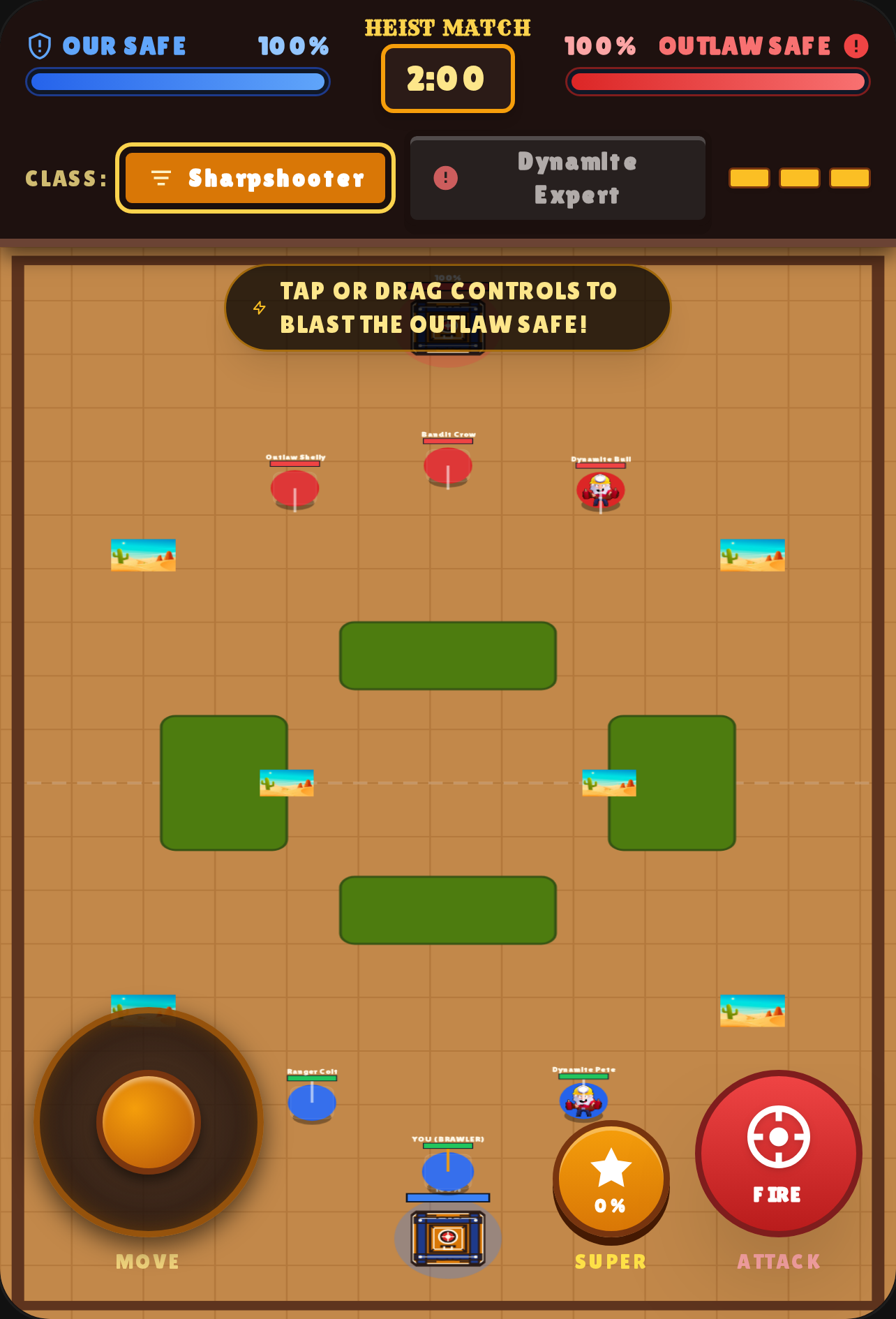 Wild West Heist - Brawl Stars cover