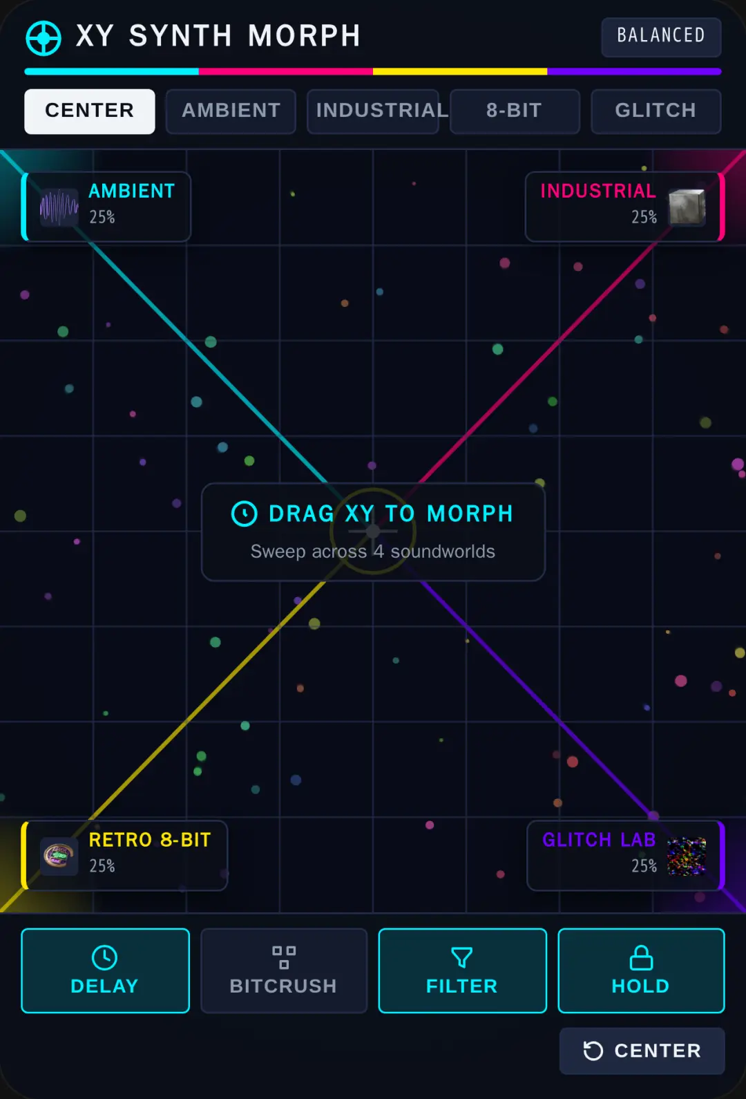 XY Synth Morph Sandbox cover