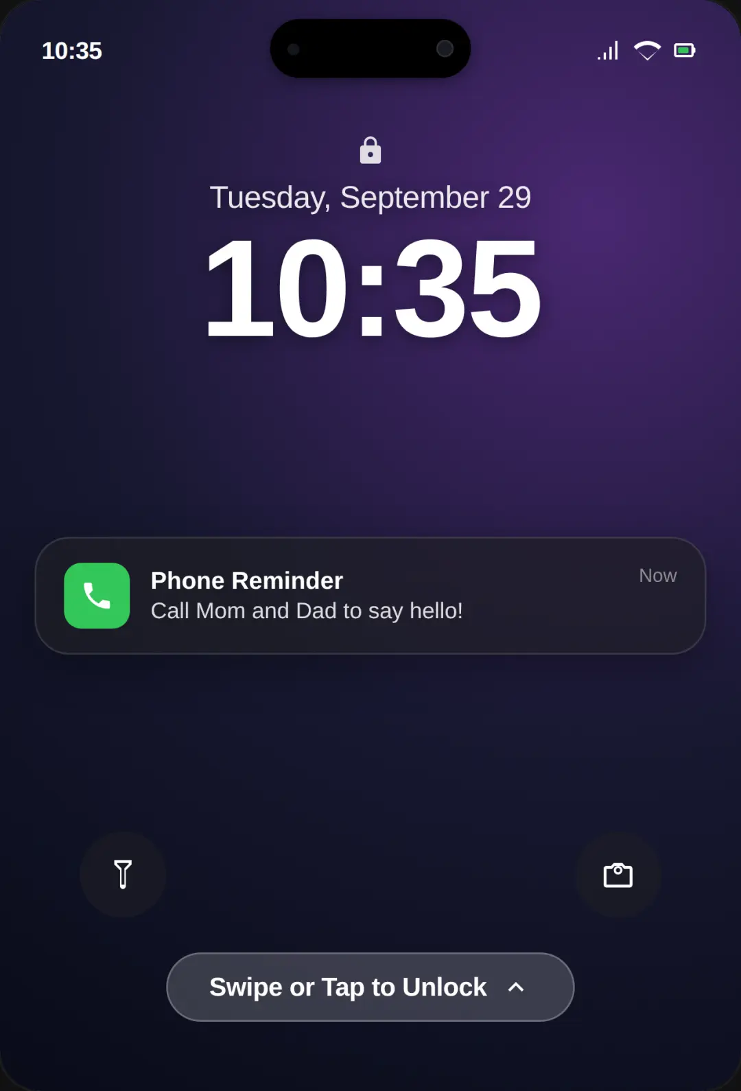 iPhone Simulator - Call Mom & Dad cover