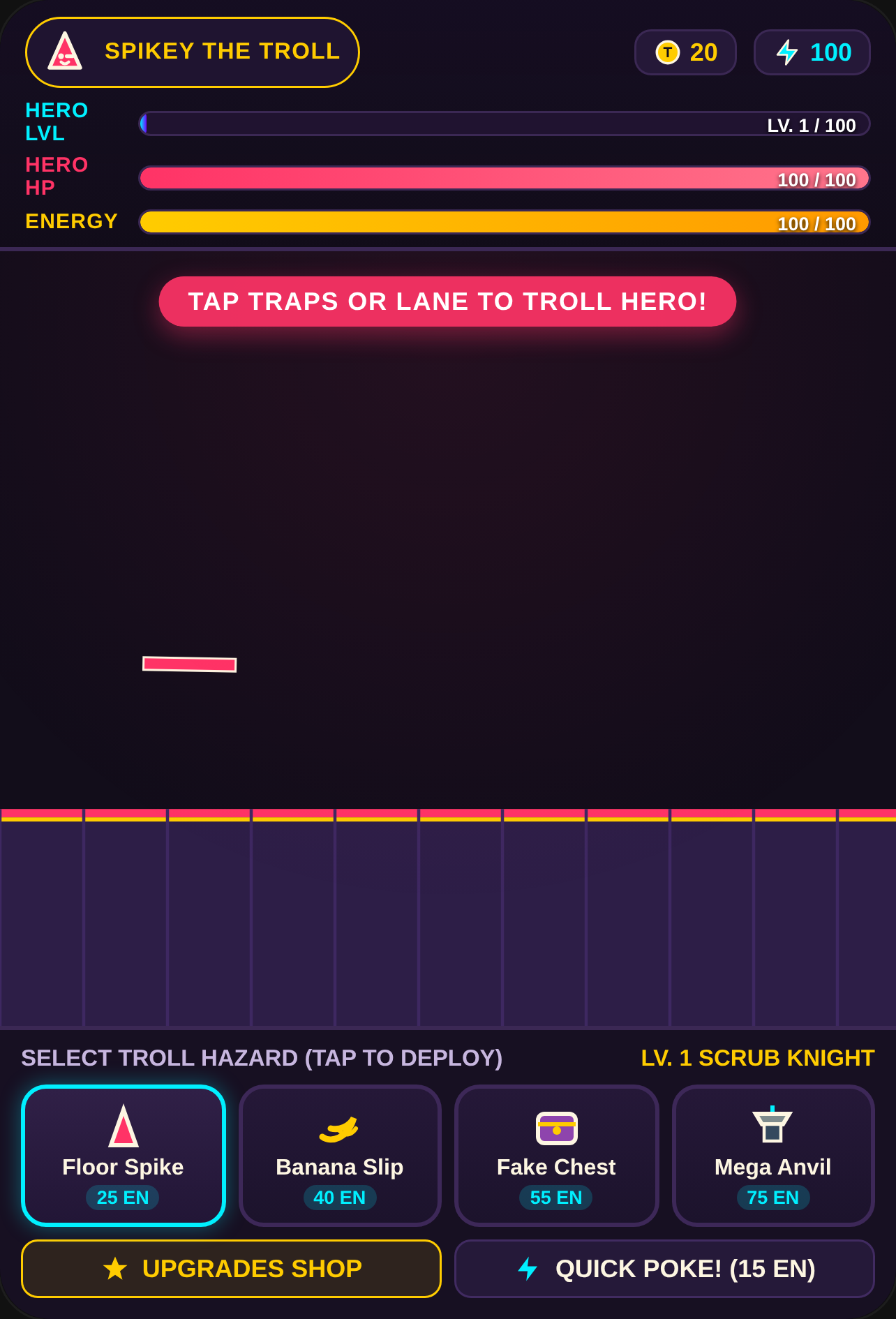 Spike Troll: Stop The Hero! cover