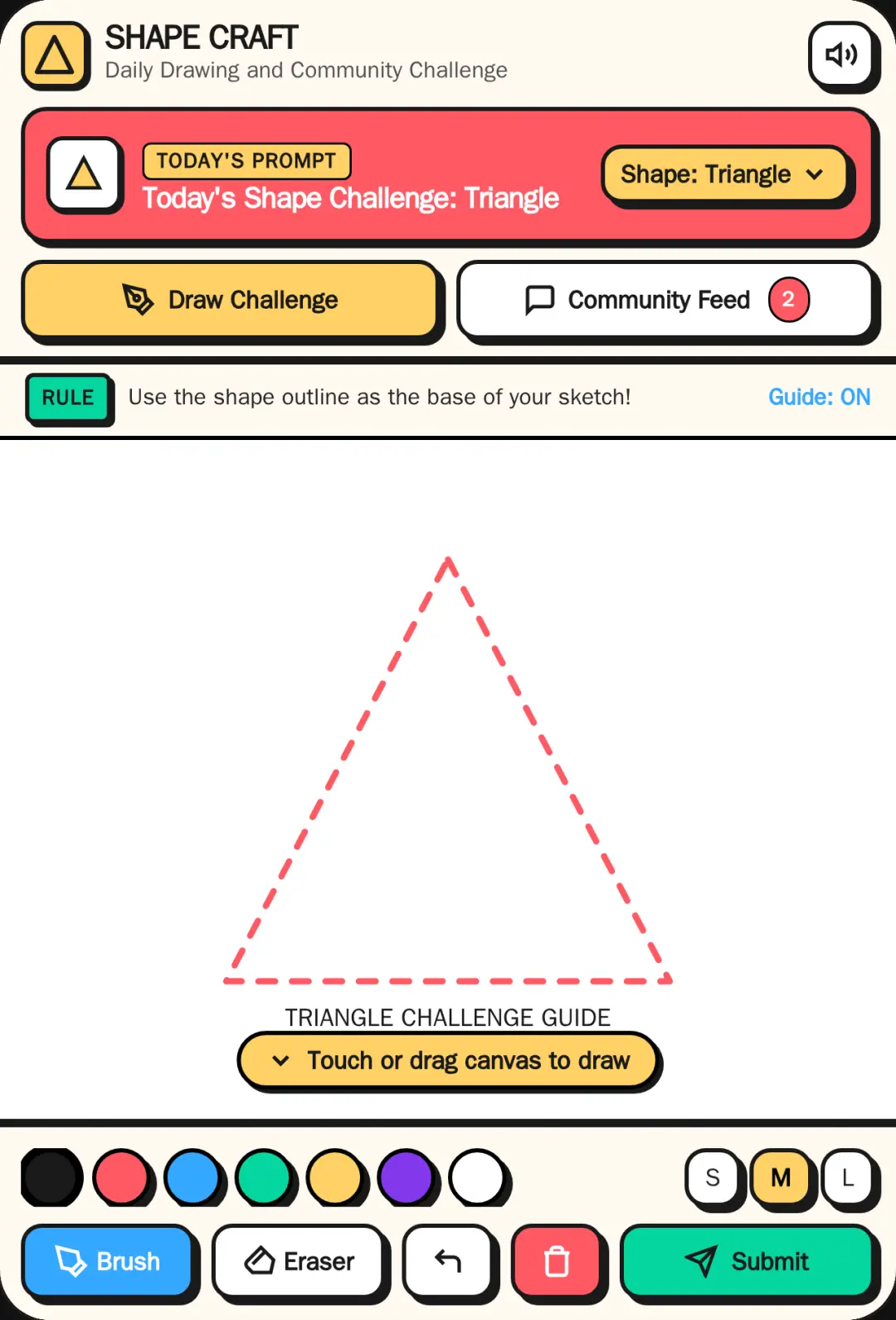 Shape Craft - Daily Drawing Challenge cover