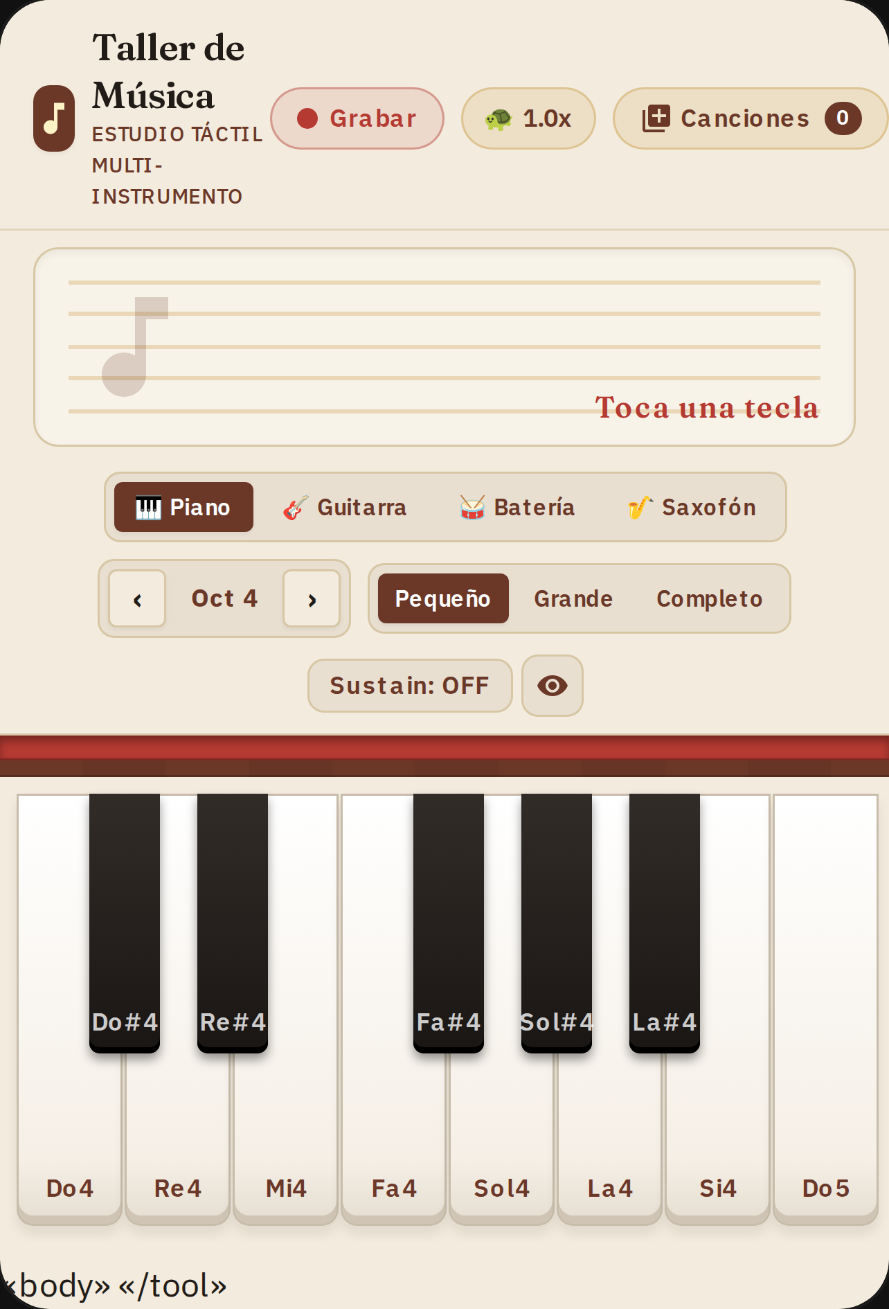 Taller de Música cover