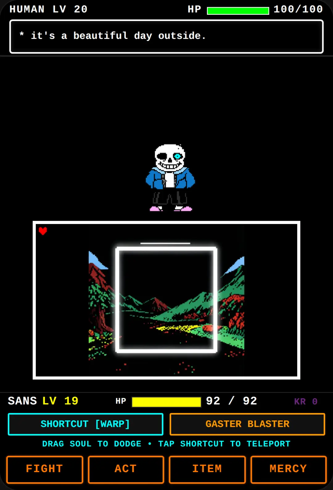 Undertale - Sans Battle Simulator cover
