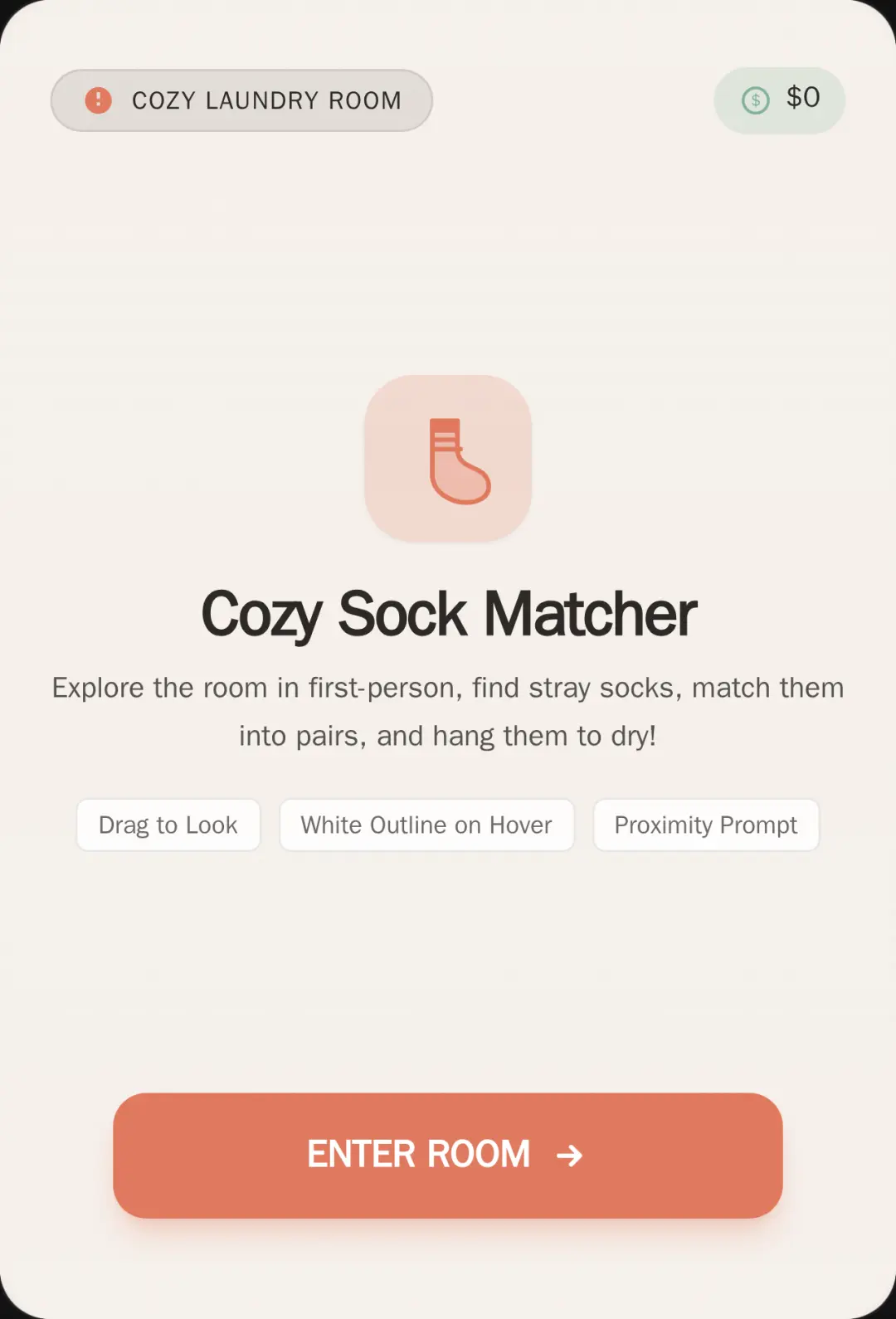 Cozy Sock Matcher cover