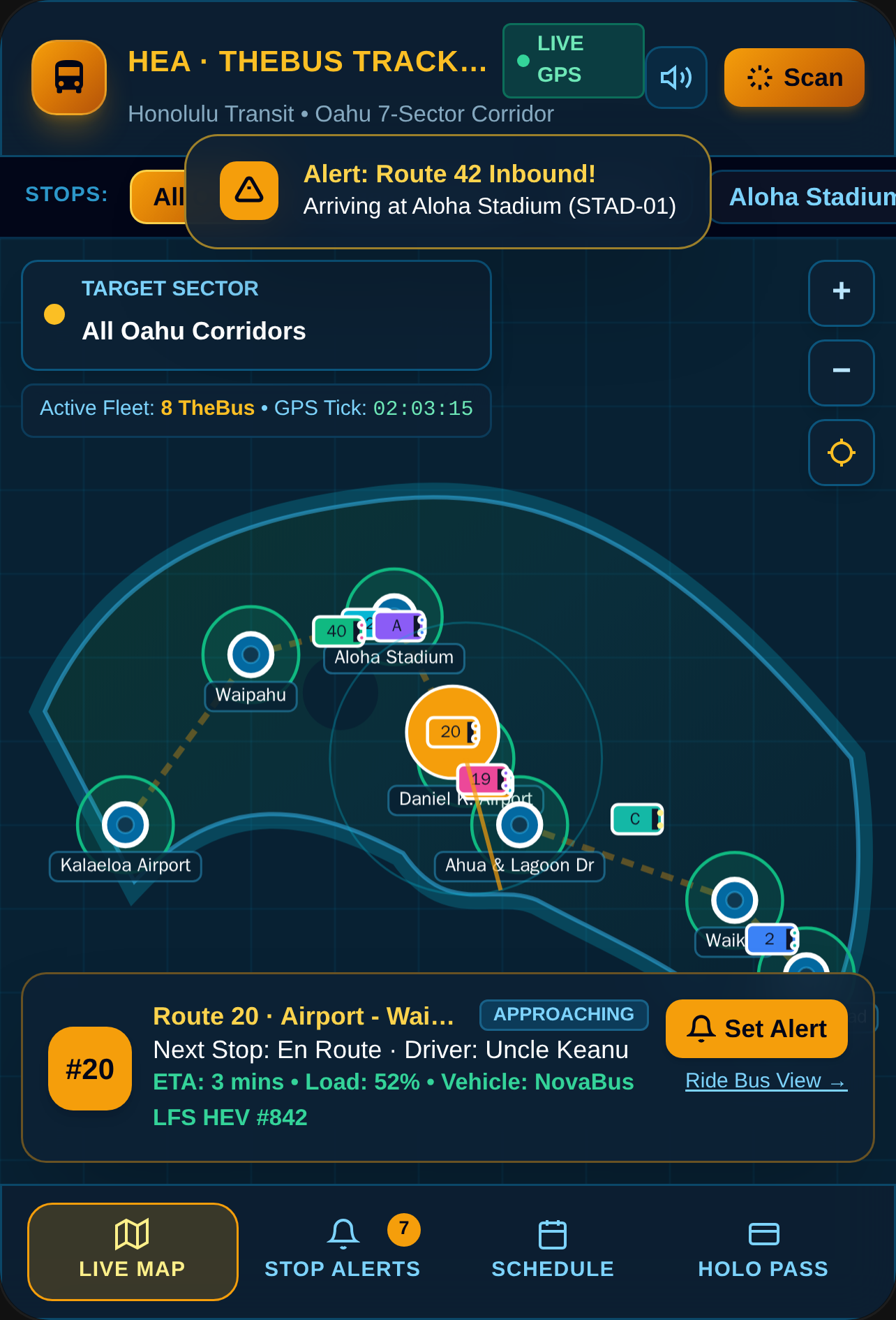 HEA-TheBus Honolulu Real-Time Tracker cover